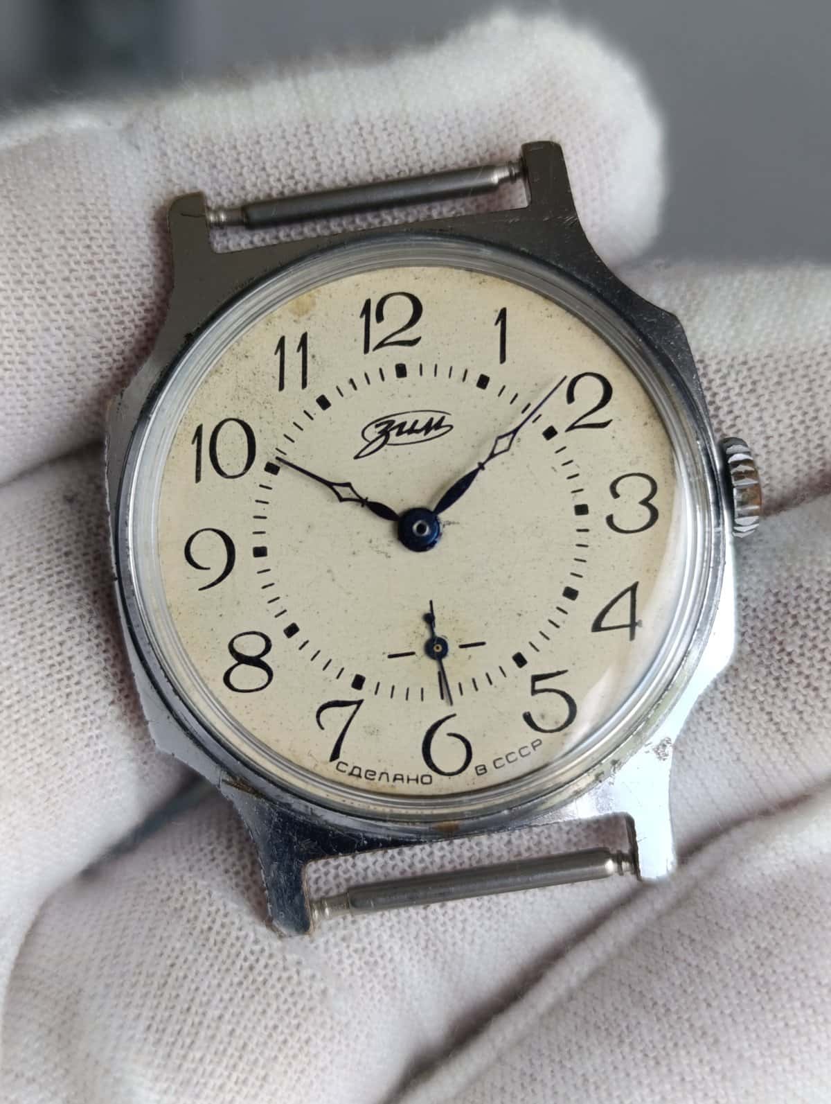 Vintage ZIM Soviet Dress Watch – Caliber 2602 Small Seconds Freshly Serviced 