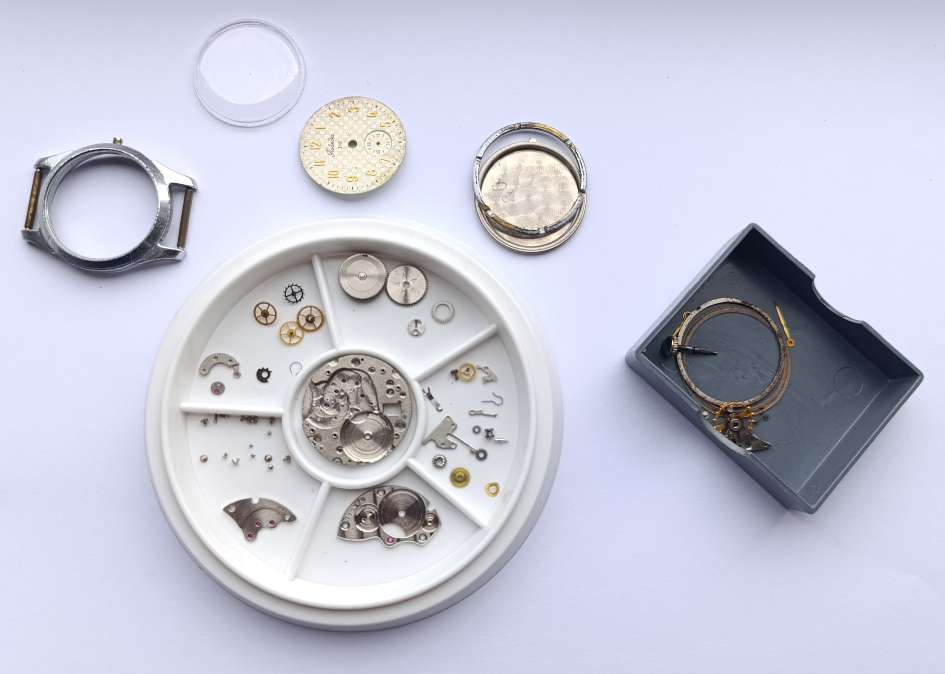 Soviet Watch Pobeda 2603 16 Jewels Leningrad Electric Clocks (ECHL) Made in USSR 1950s – thumbnail 12