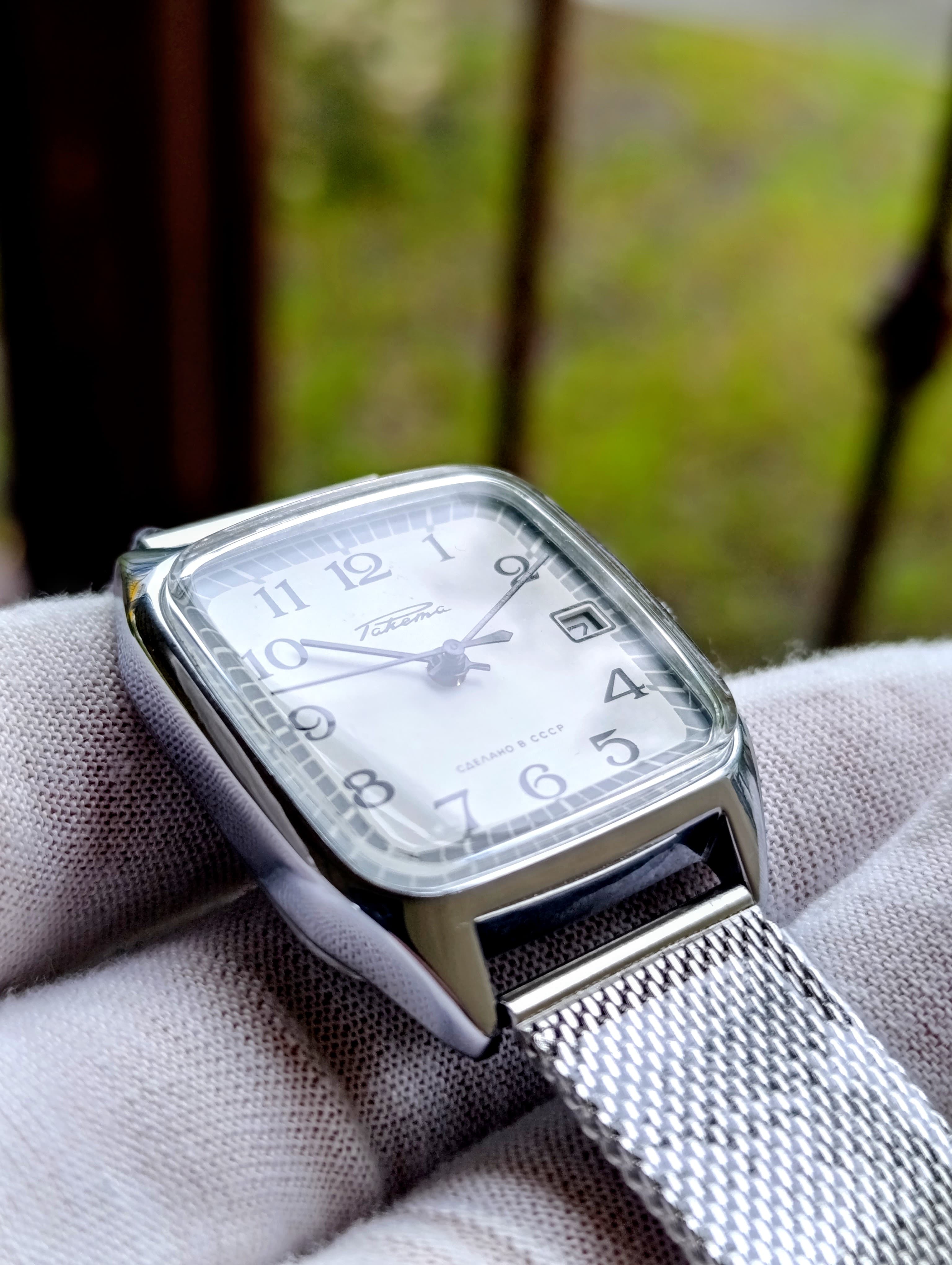 Soviet Vintage Watch Raketa Cal. 2614.H 19 Jewels Made in USSR  Petrodvorets Watch Factory 1980s – thumbnail 7