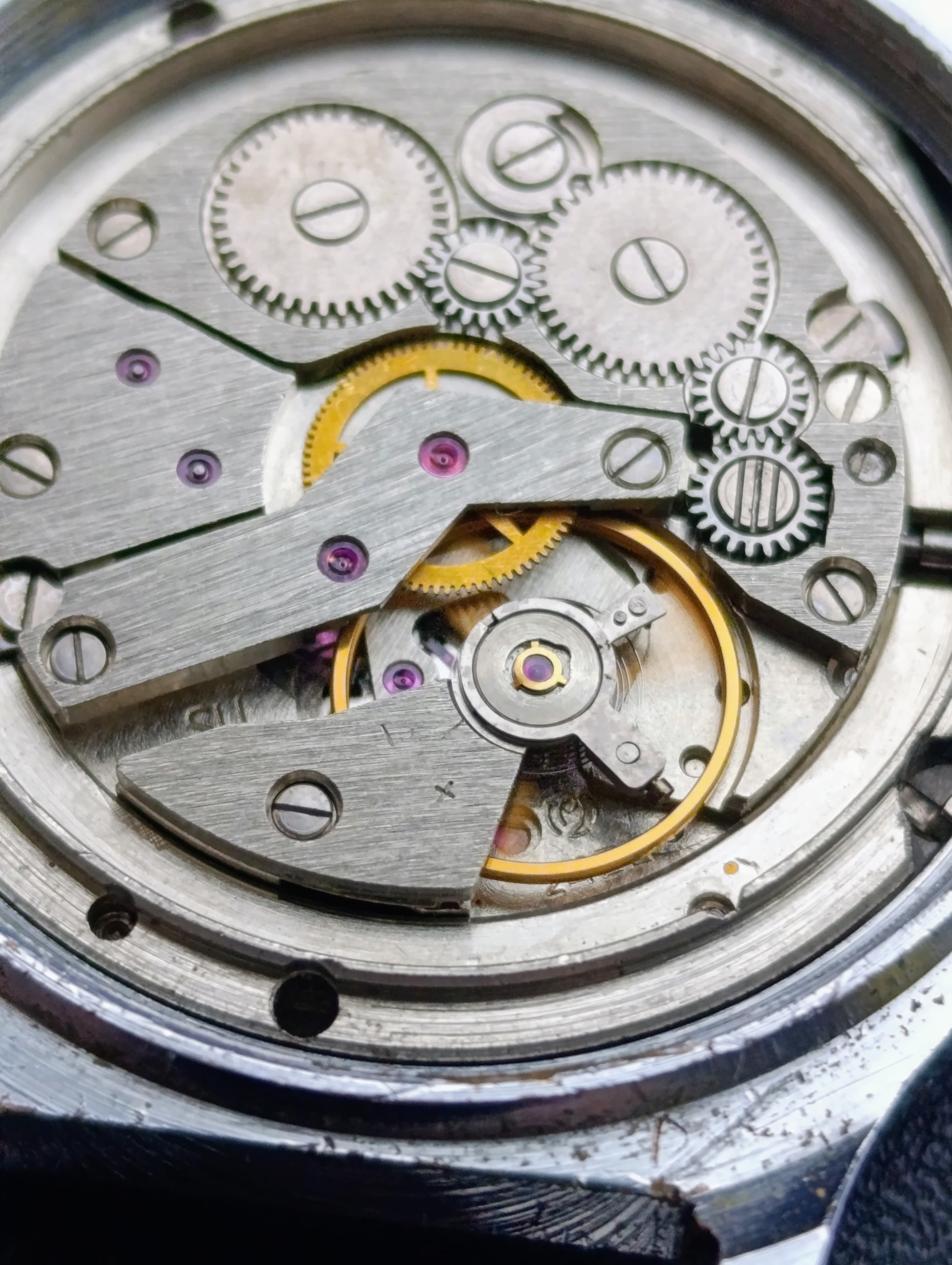 Slava Soviet Watch Cal. 2428 Second Moscow Watch Factory Made in USSR 1980s – thumbnail 4