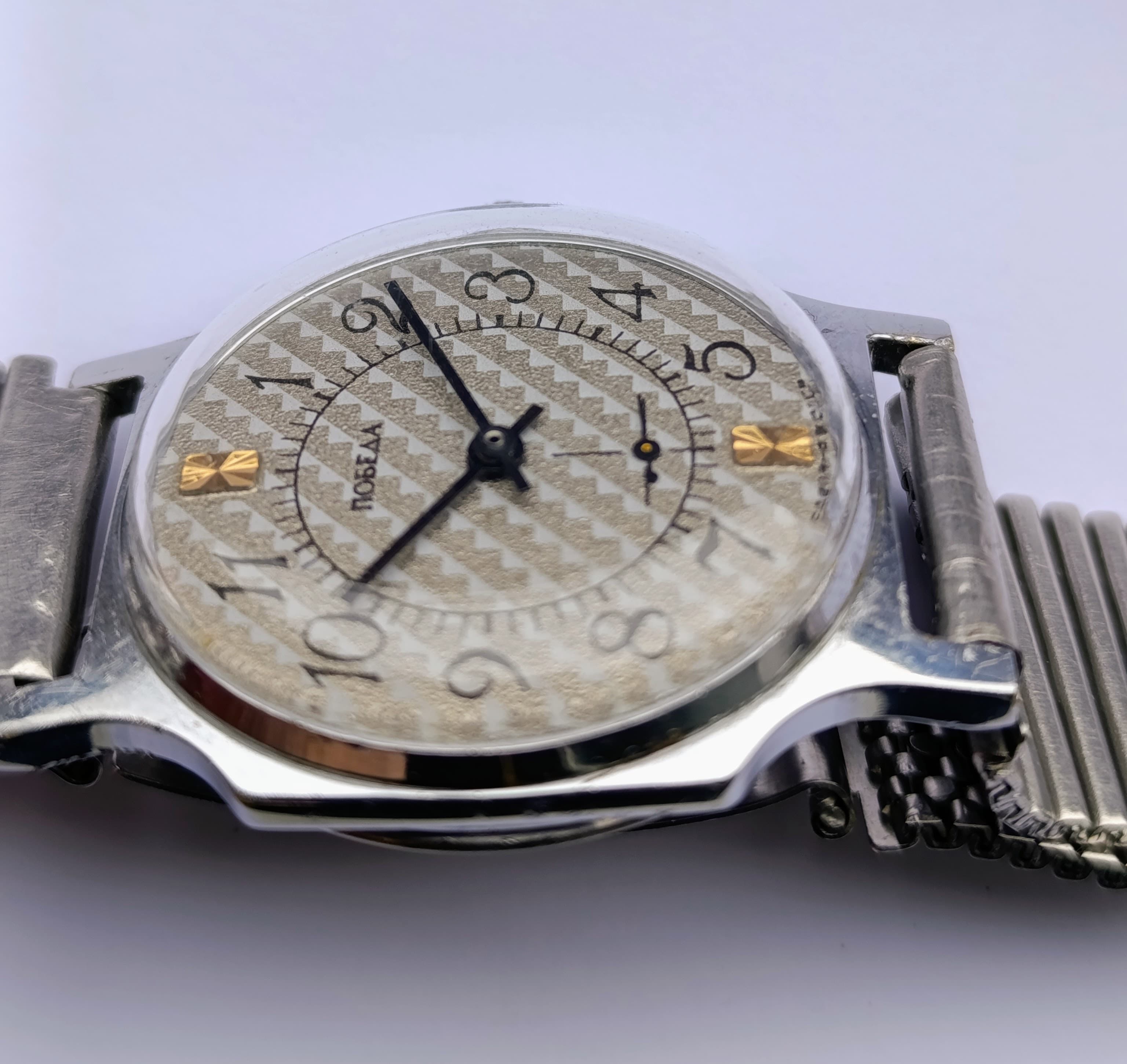 Pobeda Soviet Watch 2602 Samara Maslennikov Watch Factory  Made in USSR 1980s – thumbnail 5