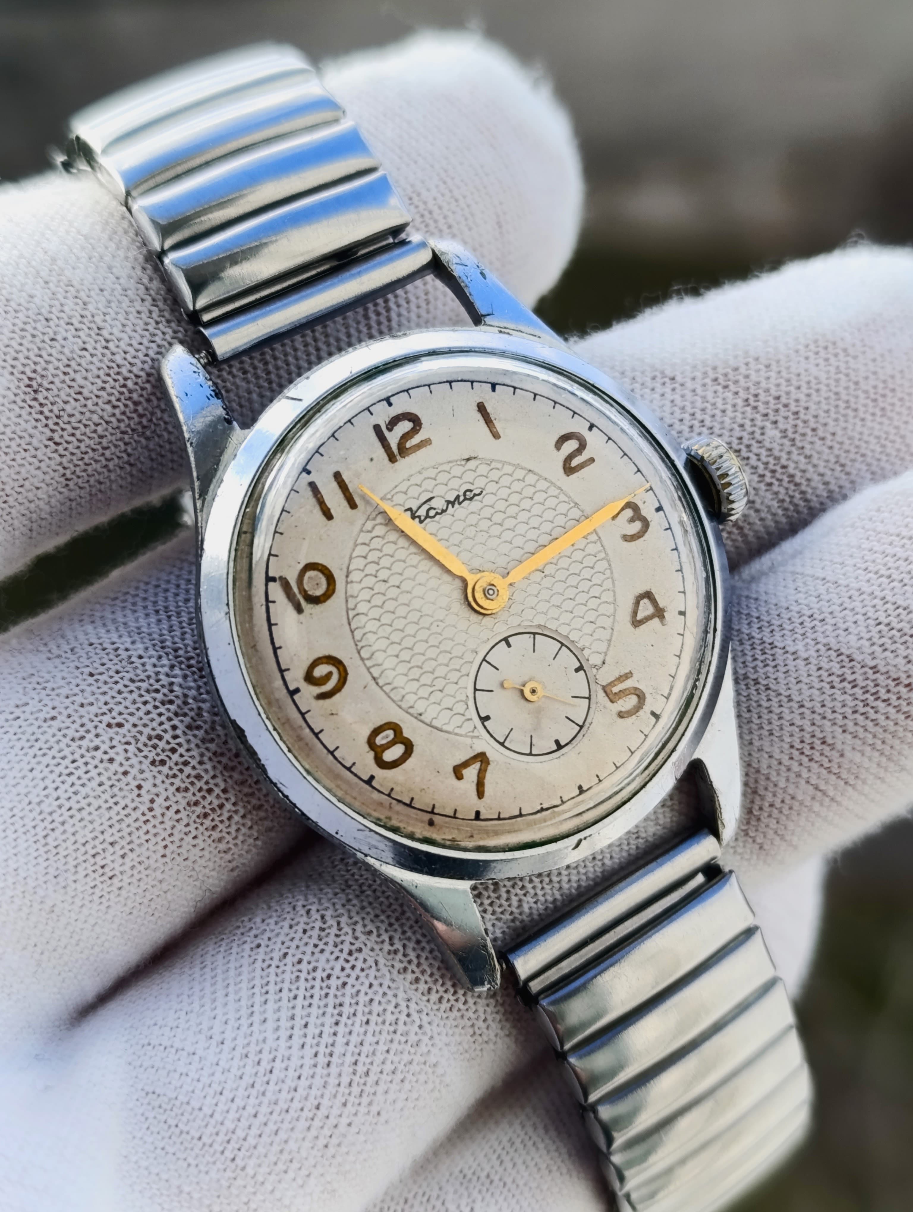 Kama Watch 1956 - Exquisite Soviet Timepiece for the True Connoisseur of Vintage Watches – thumbnail 11