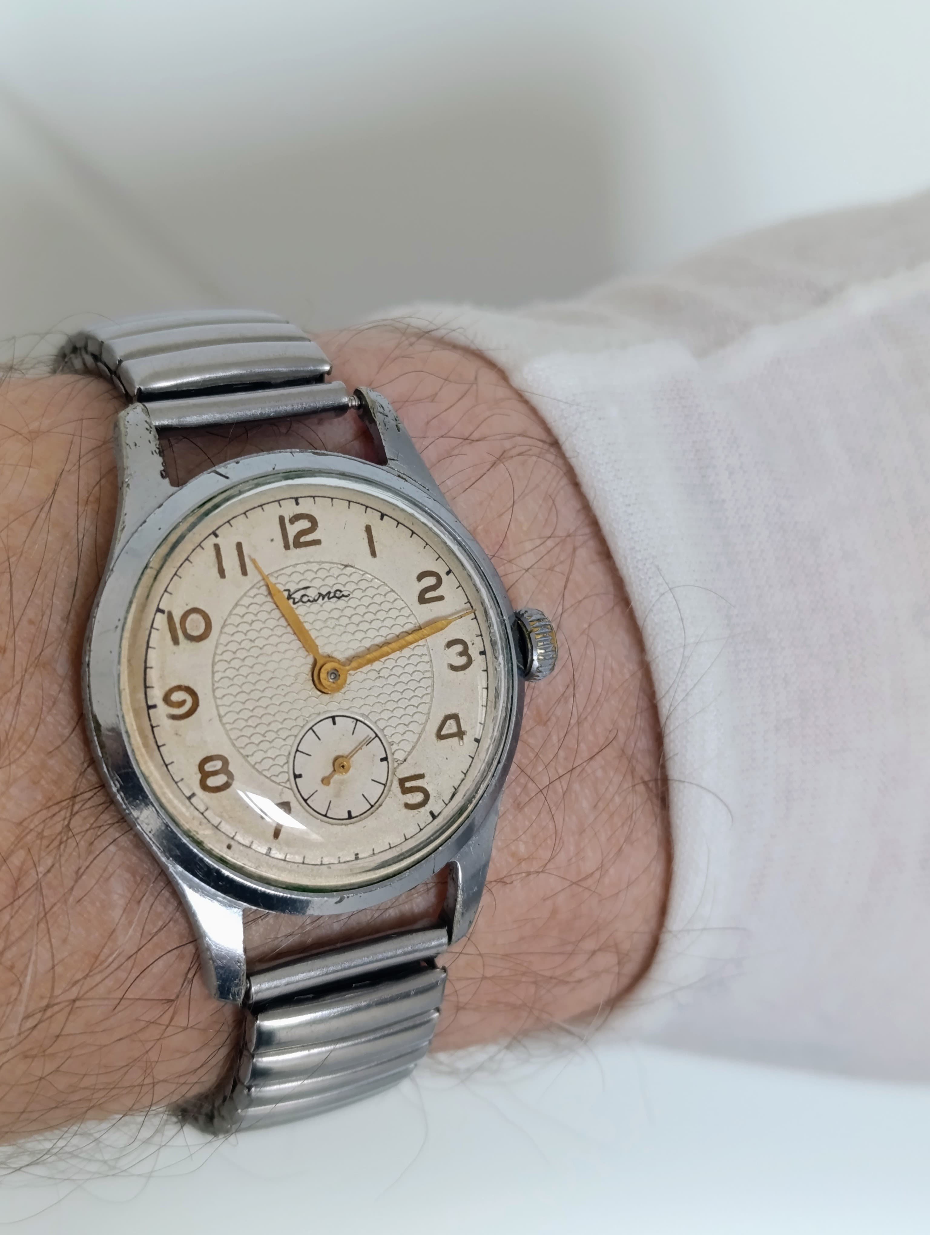 Kama Watch 1956 - Exquisite Soviet Timepiece for the True Connoisseur of Vintage Watches – thumbnail 8