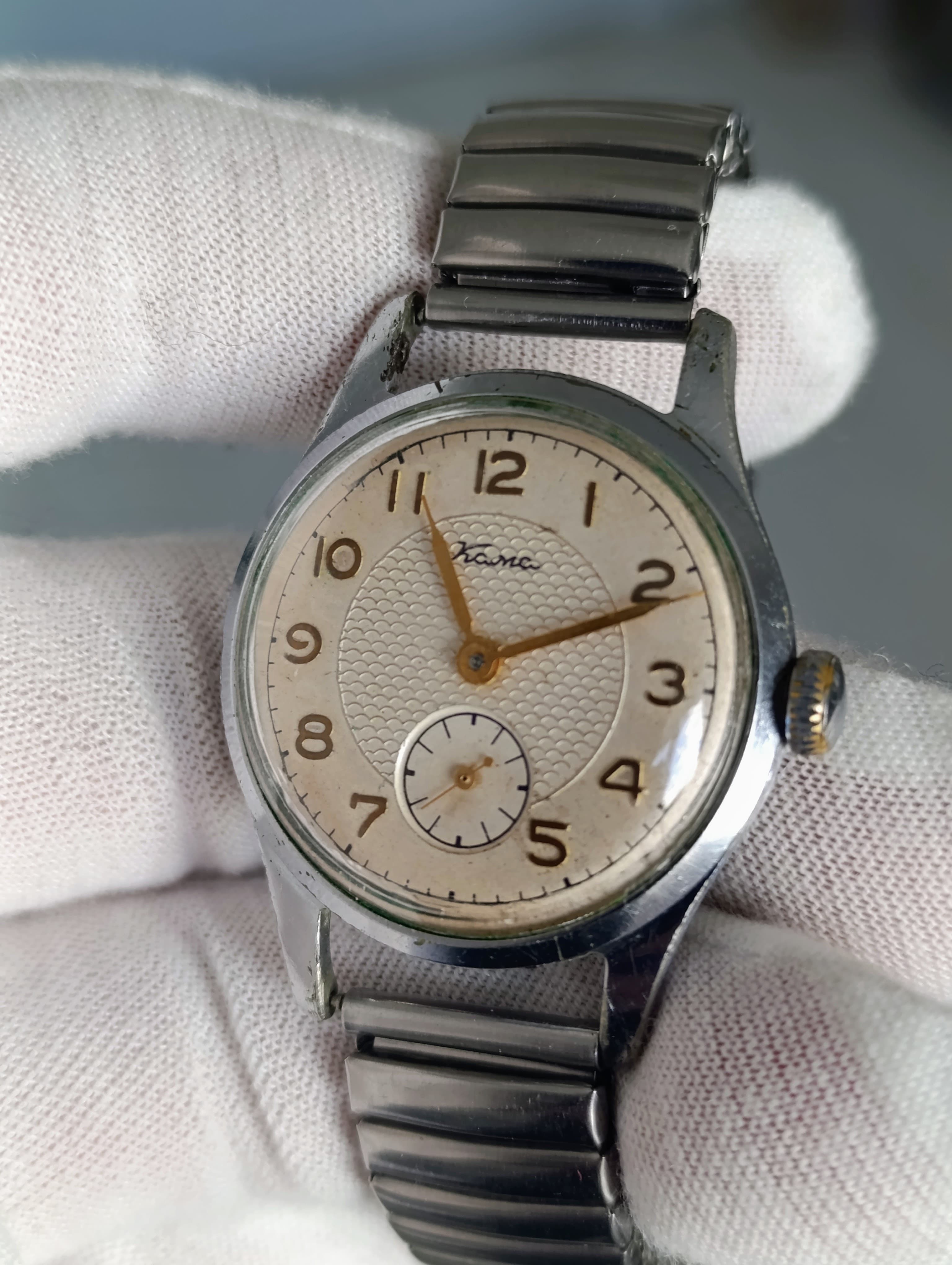 Kama Watch 1956 - Exquisite Soviet Timepiece for the True Connoisseur of Vintage Watches – thumbnail 3