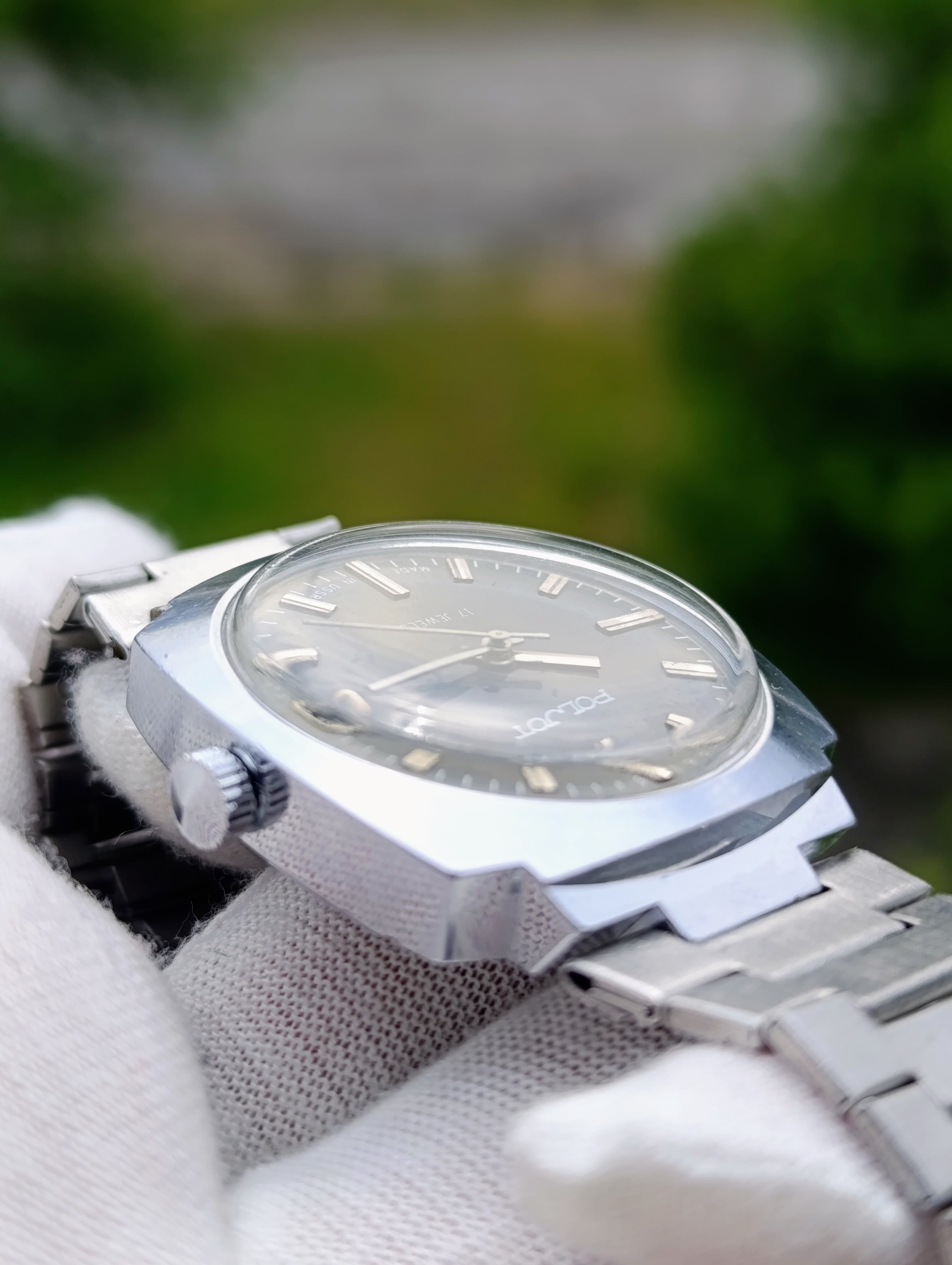 Soviet Watch Poljot 2614.2H Rare Mechanical Wristwatch First Moscow Watch Factory Made in USSR 1980s – thumbnail 9