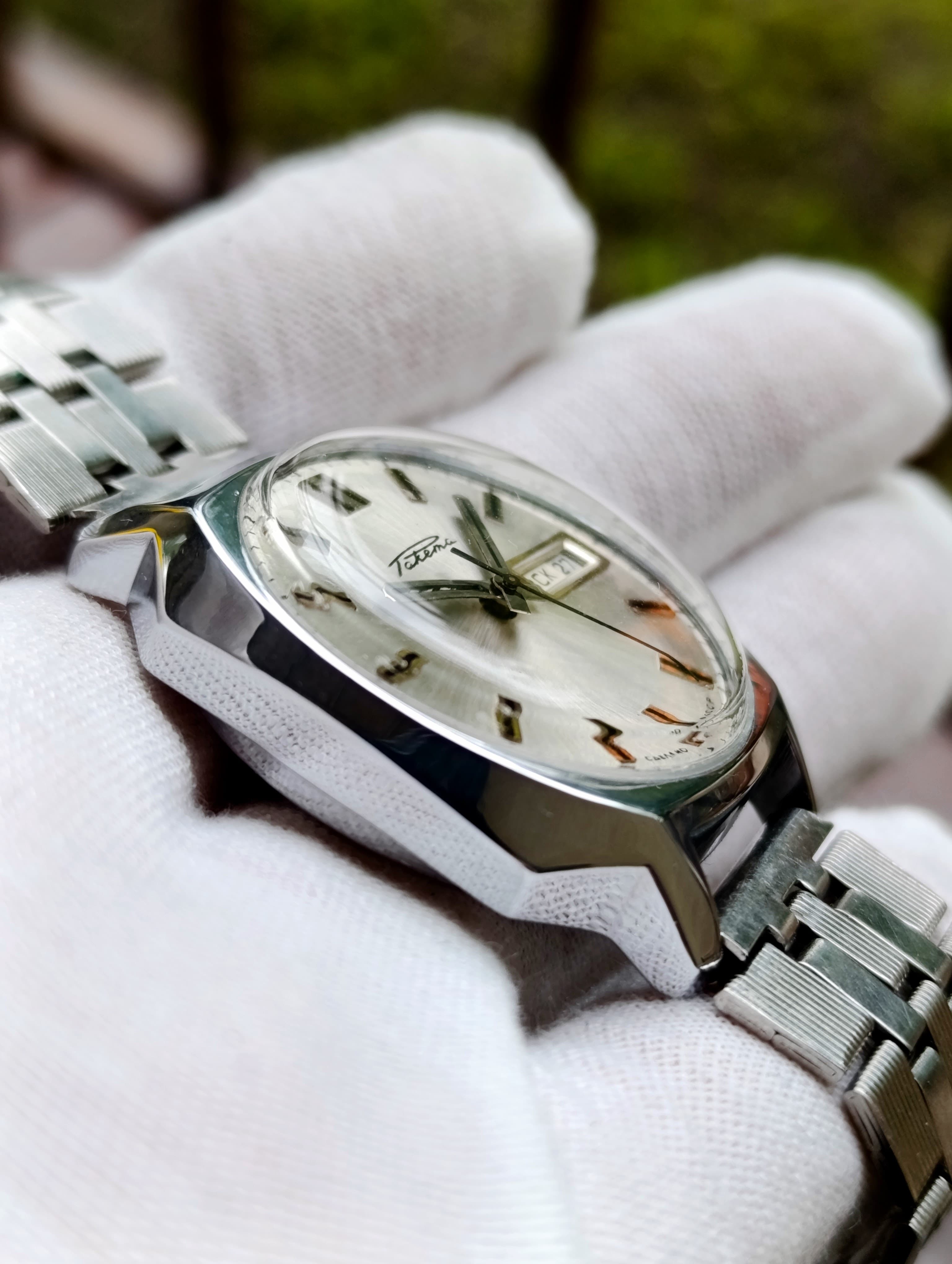 Raketa Soviet Mechanical Watch Automatic Winding Caliber 2627.H 29 Jewels Made in USSR 1980s – thumbnail 11