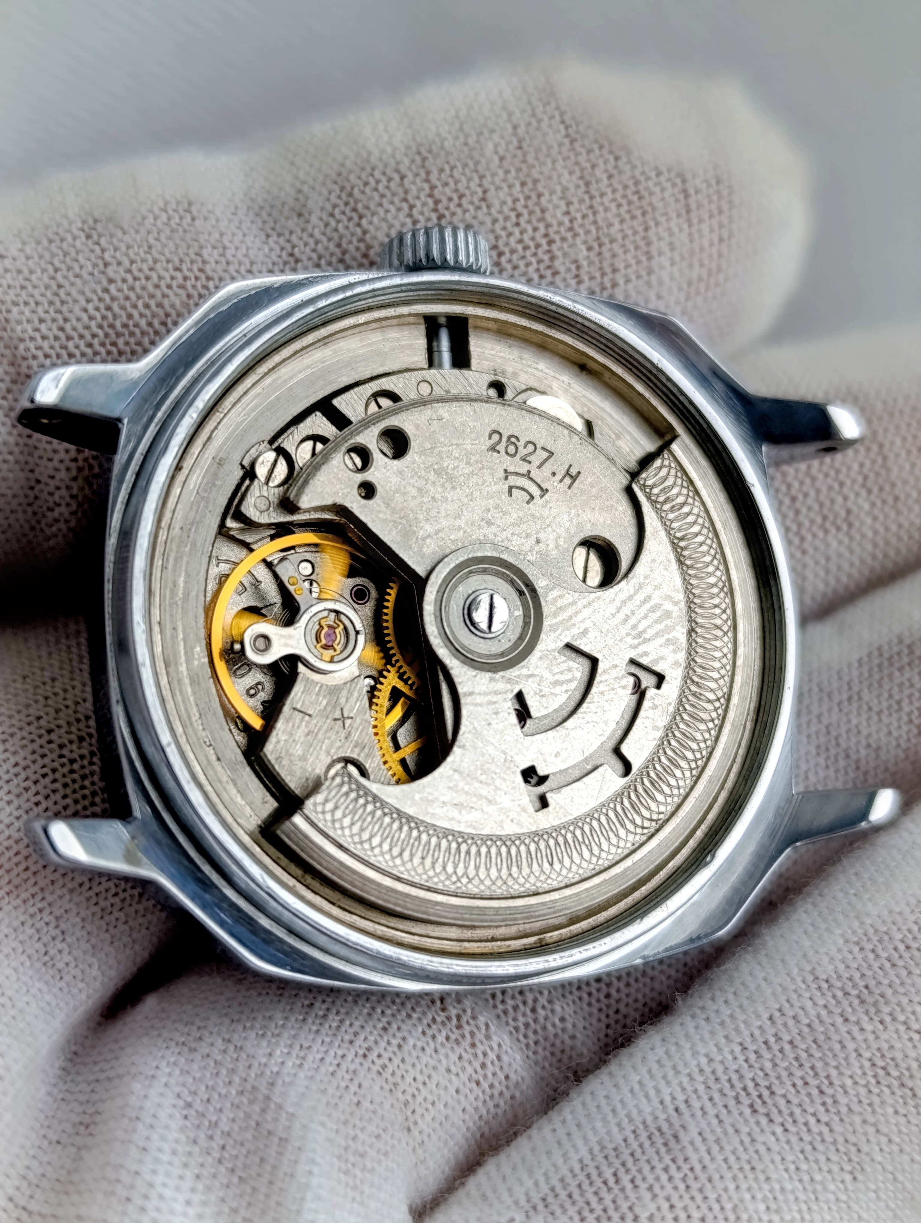 Raketa Soviet Mechanical Watch Automatic Winding Caliber 2627.H 29 Jewels Made in USSR 1980s – thumbnail 2