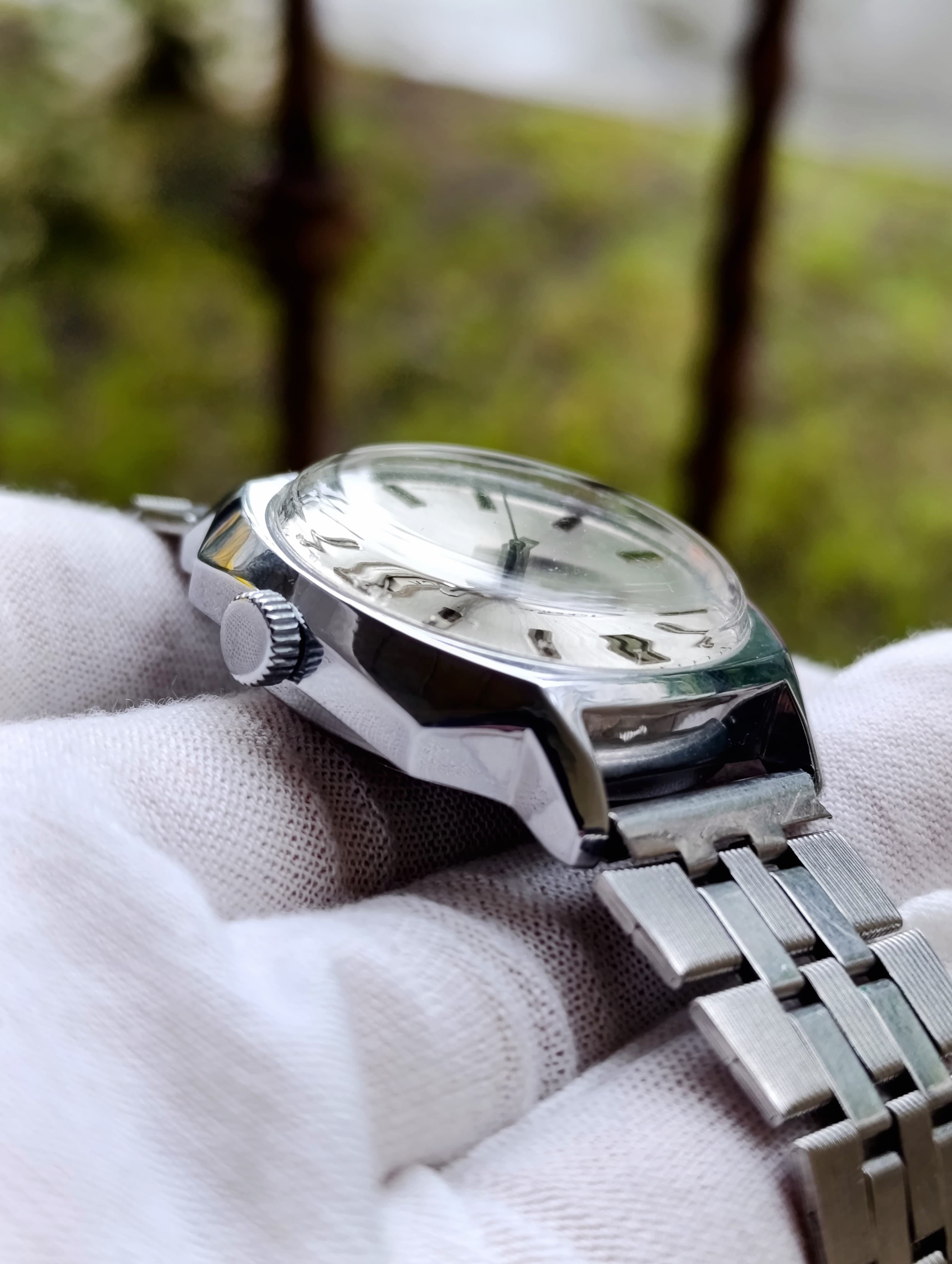 Raketa Soviet Mechanical Watch Automatic Winding Caliber 2627.H 29 Jewels Made in USSR 1980s – thumbnail 18