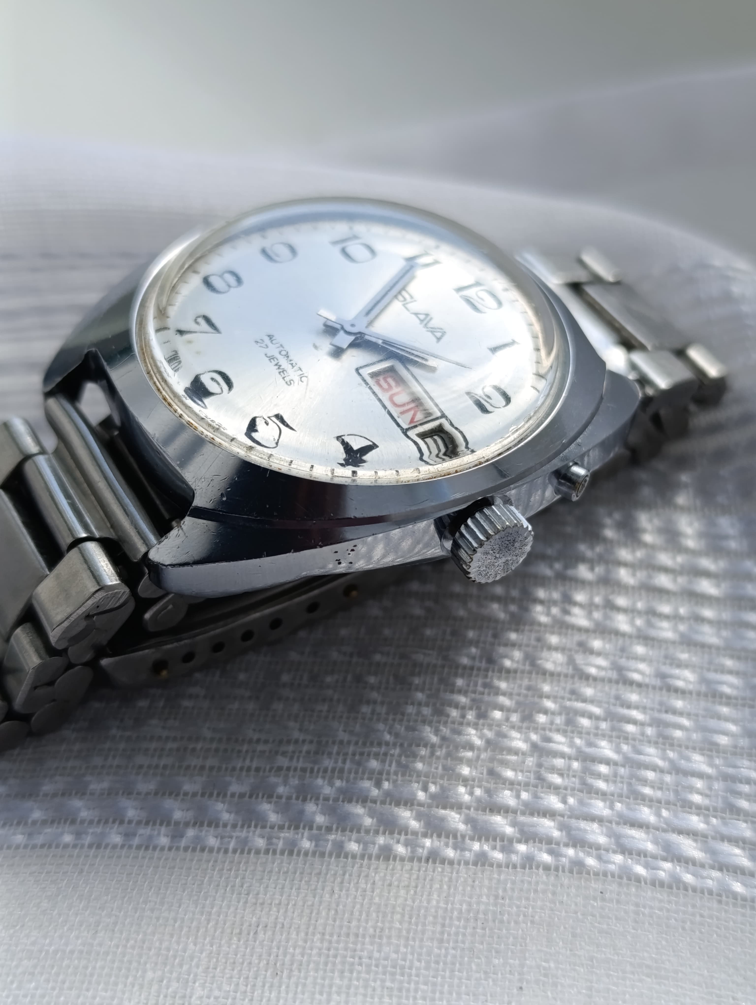 Vintage Slava Automatic Watch - USSR Heritage Timepiece – thumbnail 14
