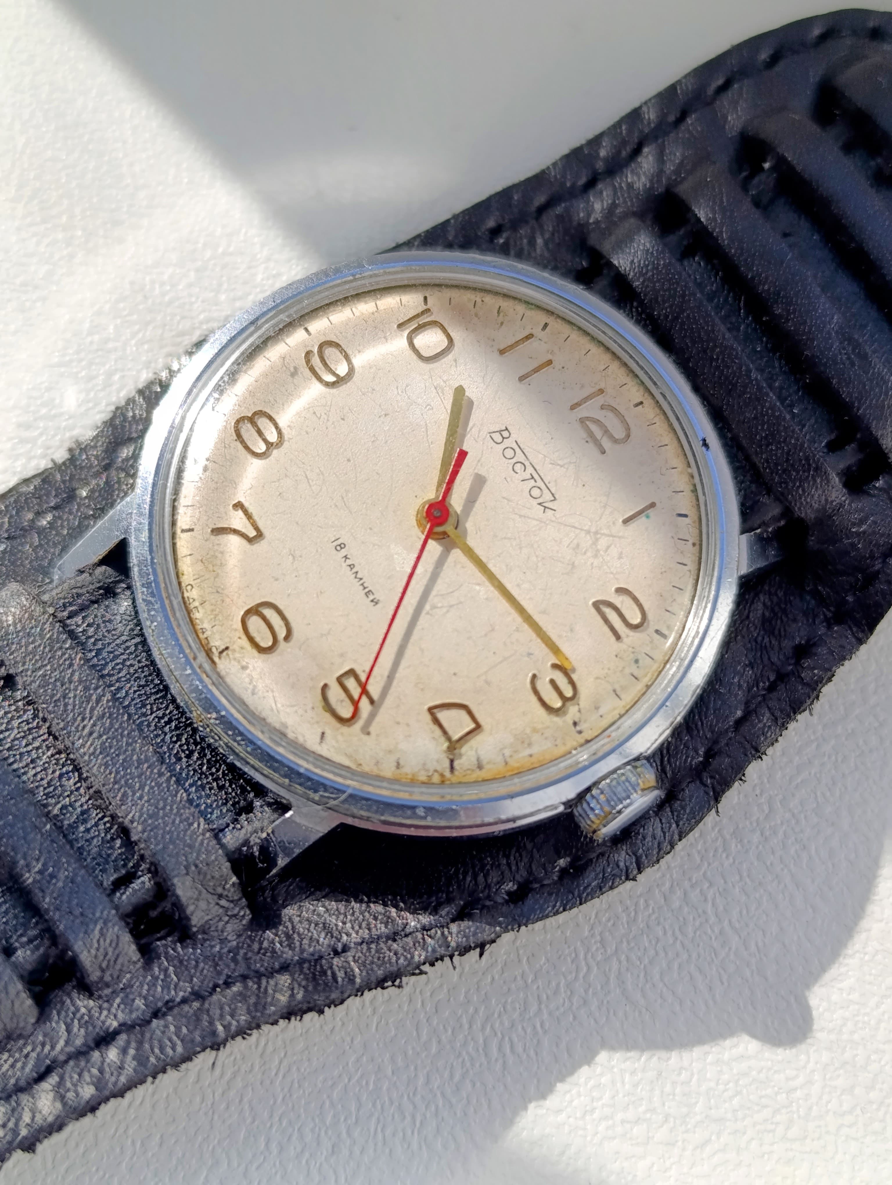 Soviet Watch Vostok 2209 18 Jewels Made in USSR 1960s – thumbnail 13