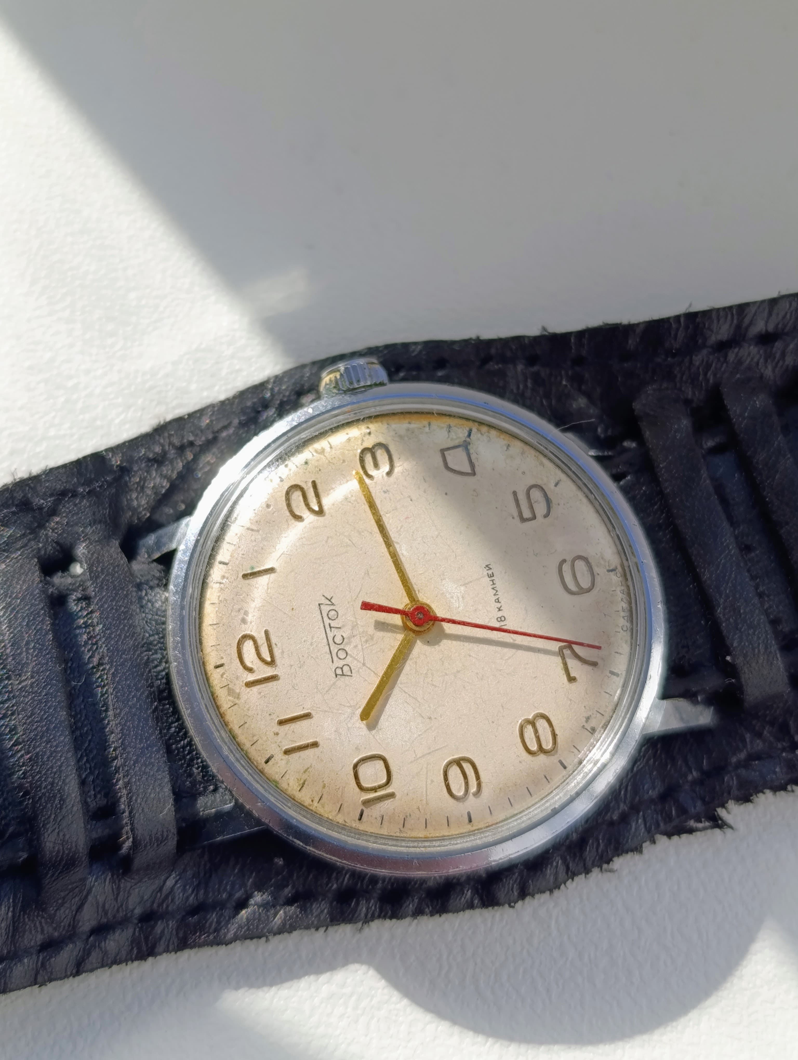 Soviet Watch Vostok 2209 18 Jewels Made in USSR 1960s – thumbnail 11