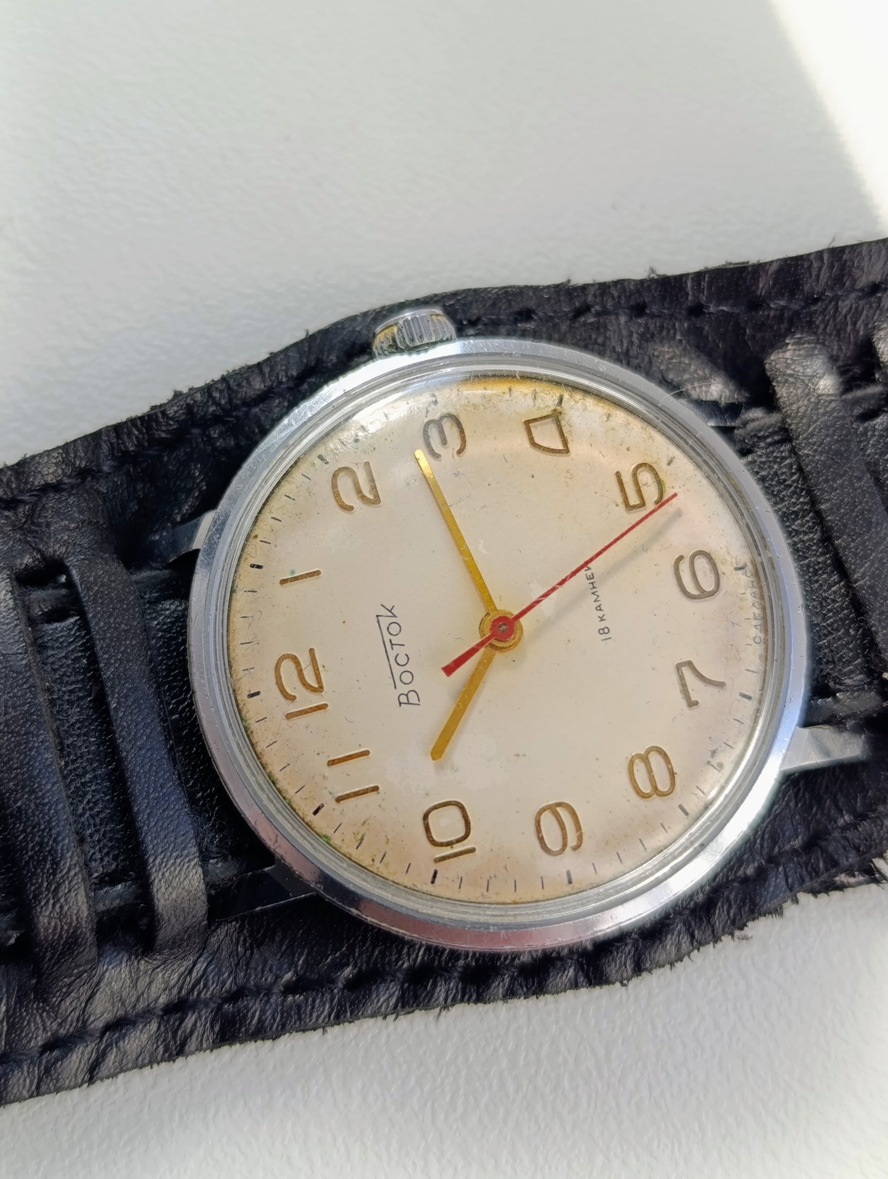Soviet Watch Vostok 2209 18 Jewels Made in USSR 1960s – thumbnail 10