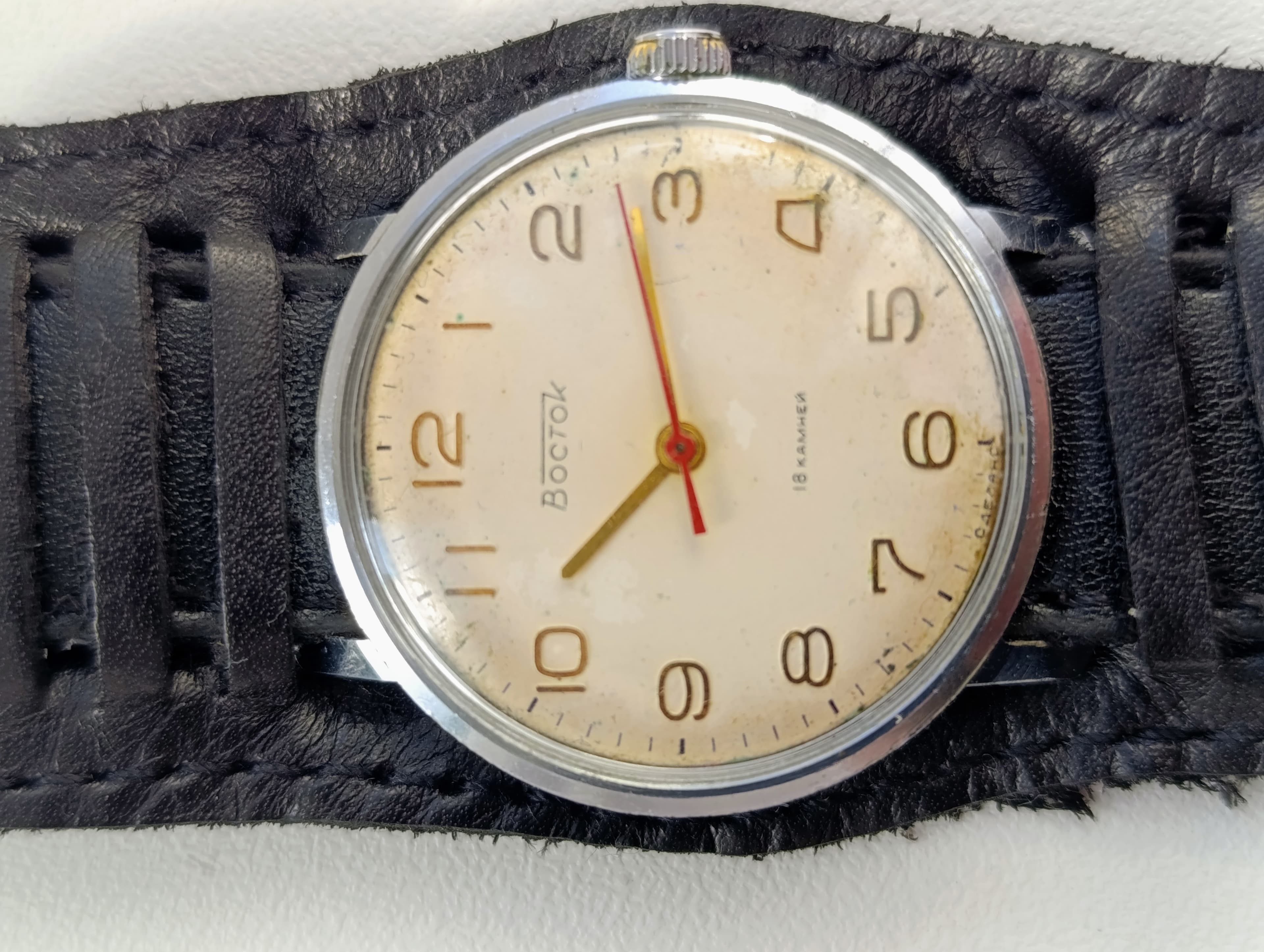 Soviet Watch Vostok 2209 18 Jewels Made in USSR 1960s – thumbnail 9