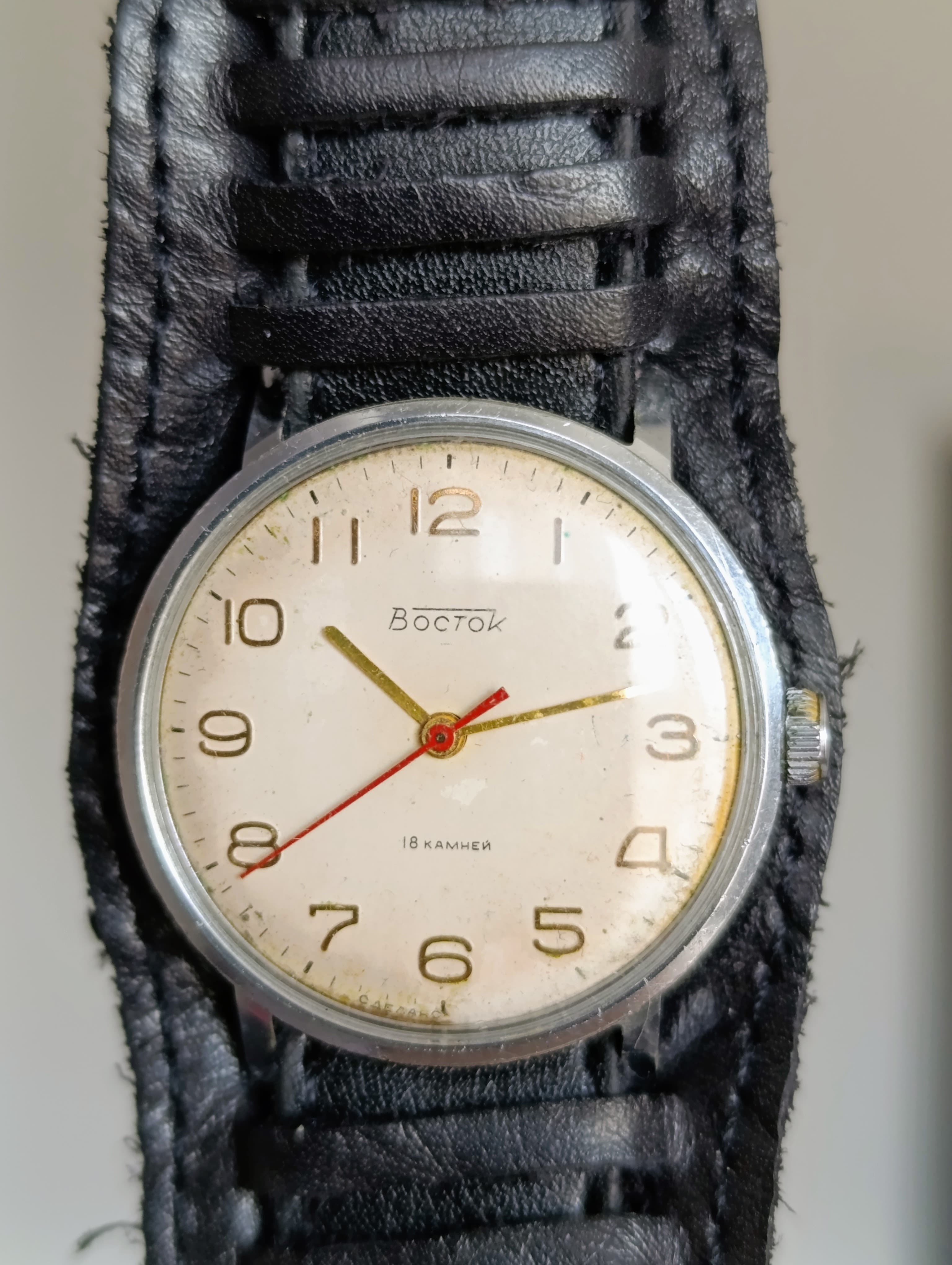 Soviet Watch Vostok 2209 18 Jewels Made in USSR 1960s – thumbnail 8