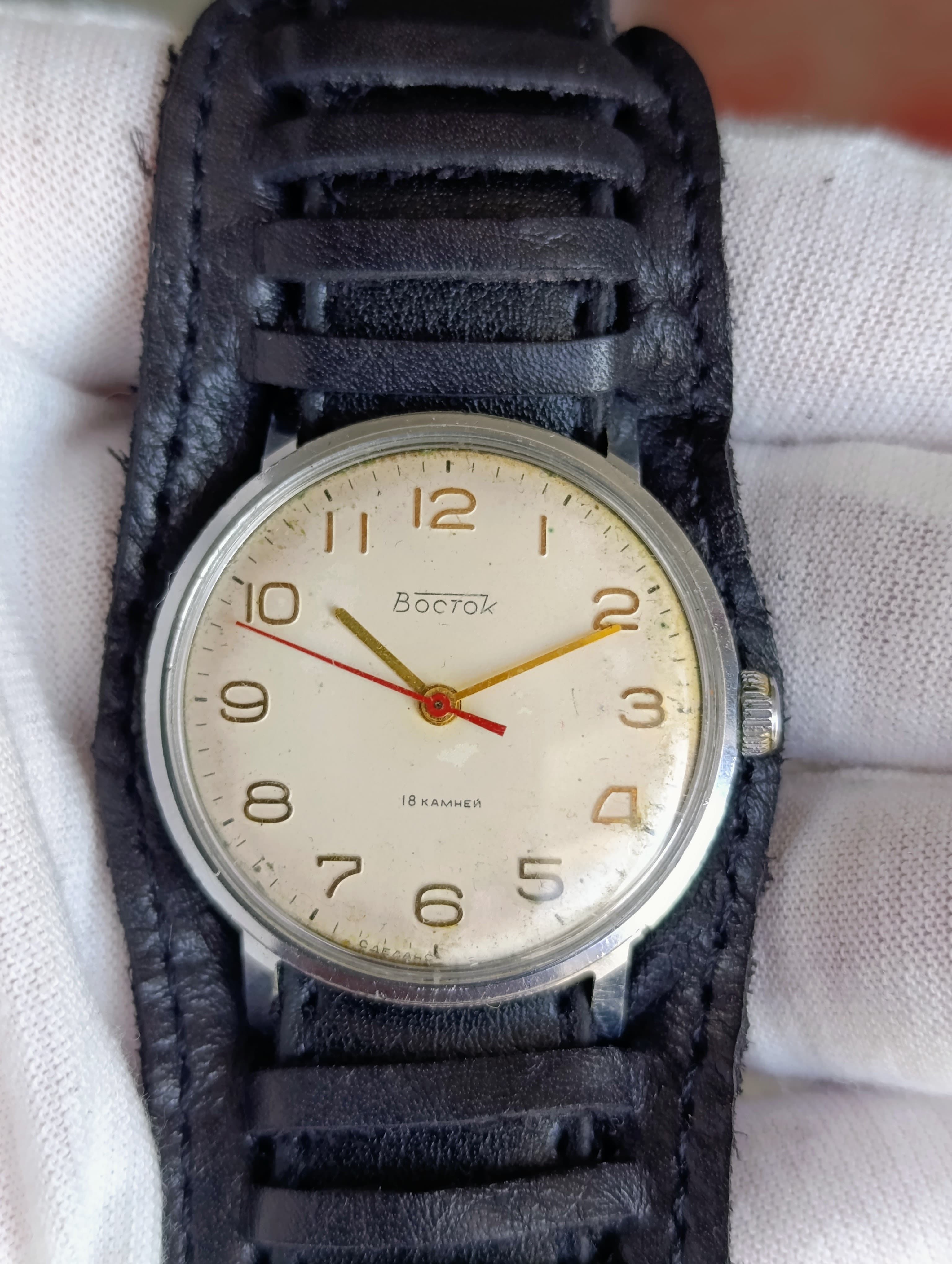 Soviet Watch Vostok 2209 18 Jewels Made in USSR 1960s – thumbnail 5