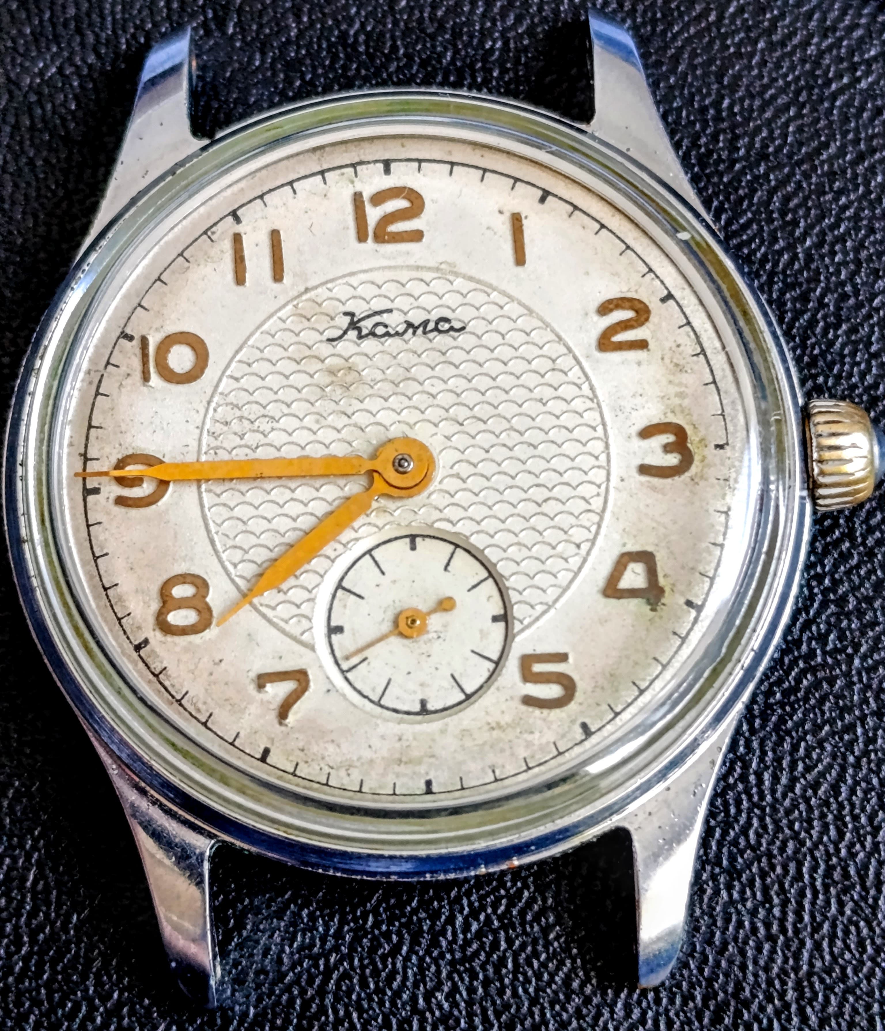 1958 Soviet Kama Men's Watch – Exquisite Craftsmanship & Timeless Design – thumbnail 13