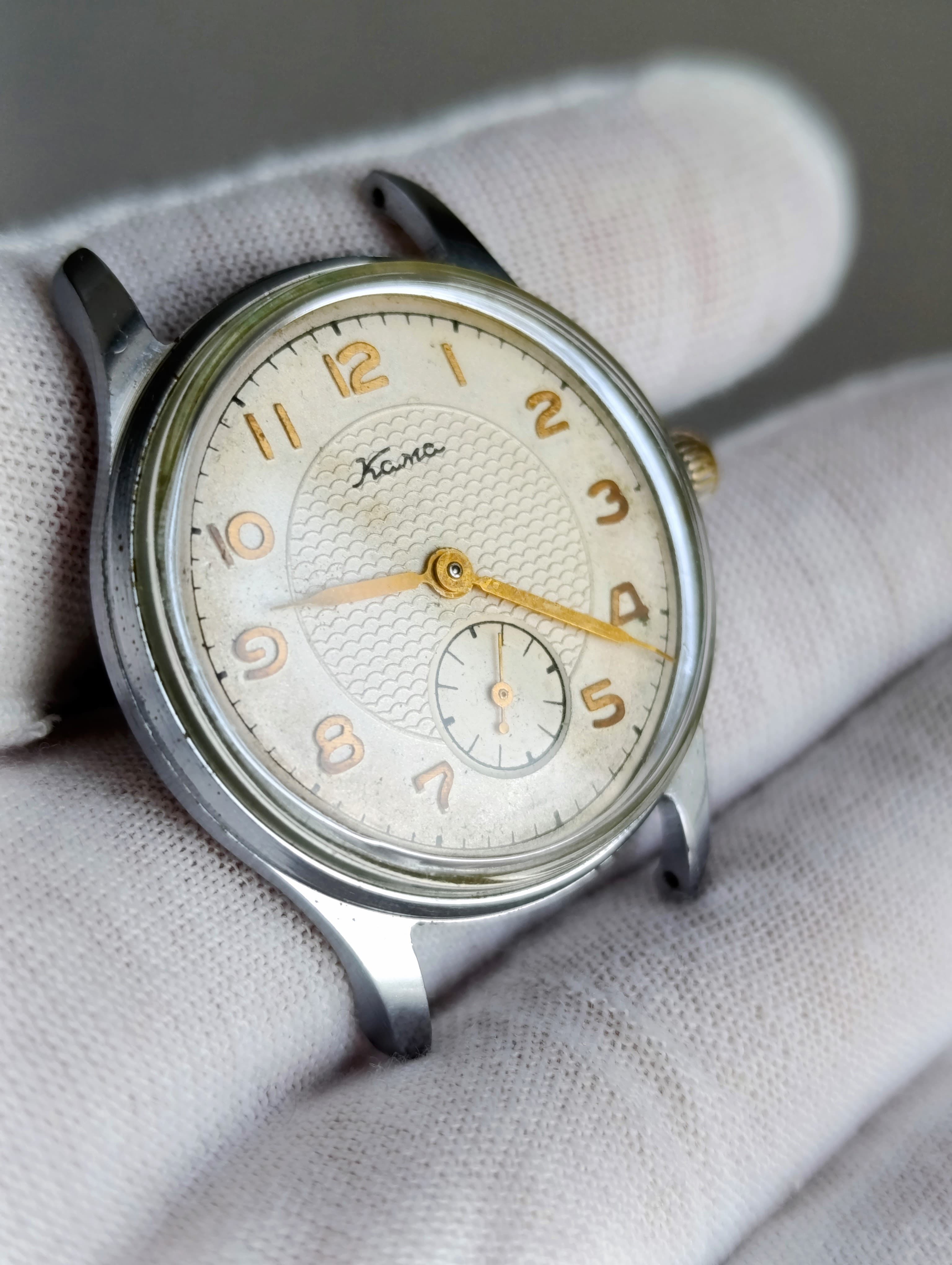 1958 Soviet Kama Men's Watch – Exquisite Craftsmanship & Timeless Design – thumbnail 10