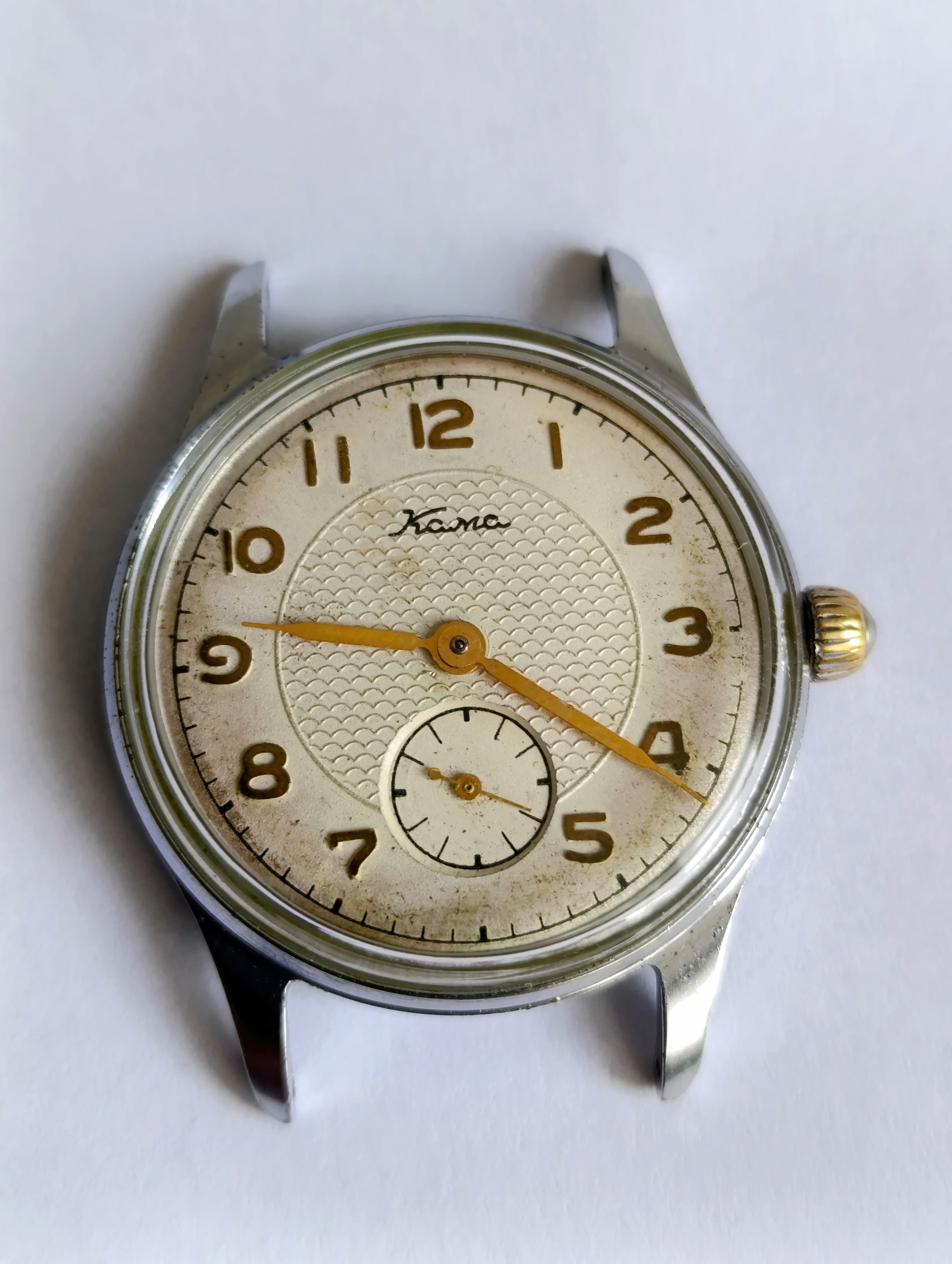 1958 Soviet Kama Men's Watch – Exquisite Craftsmanship & Timeless Design – thumbnail 9