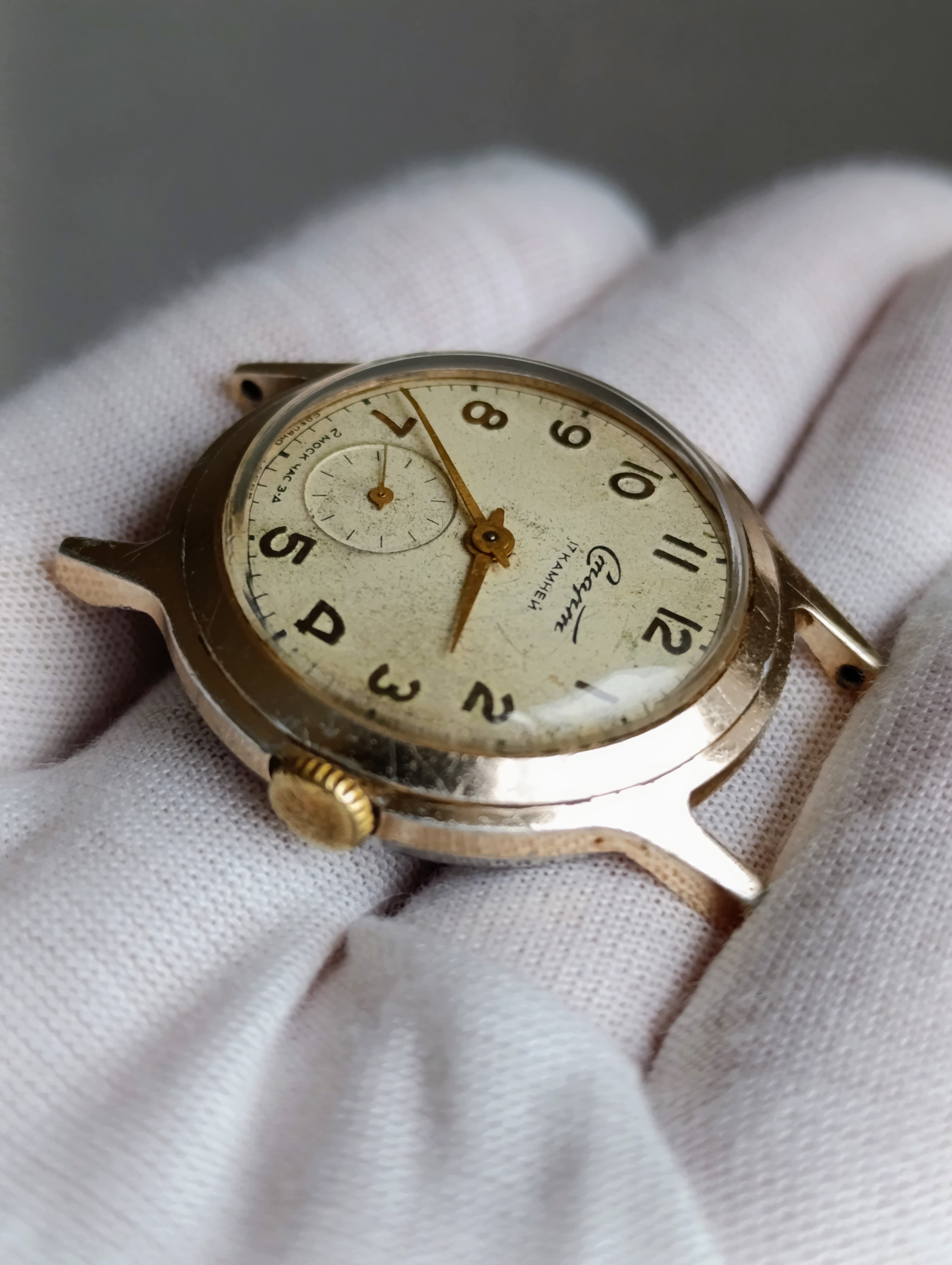 Soviet Watch Start Model: 99ЧН/1 Cal.: 2602 17 Jewels Second Moscow Watch Factory 1950s – thumbnail 4