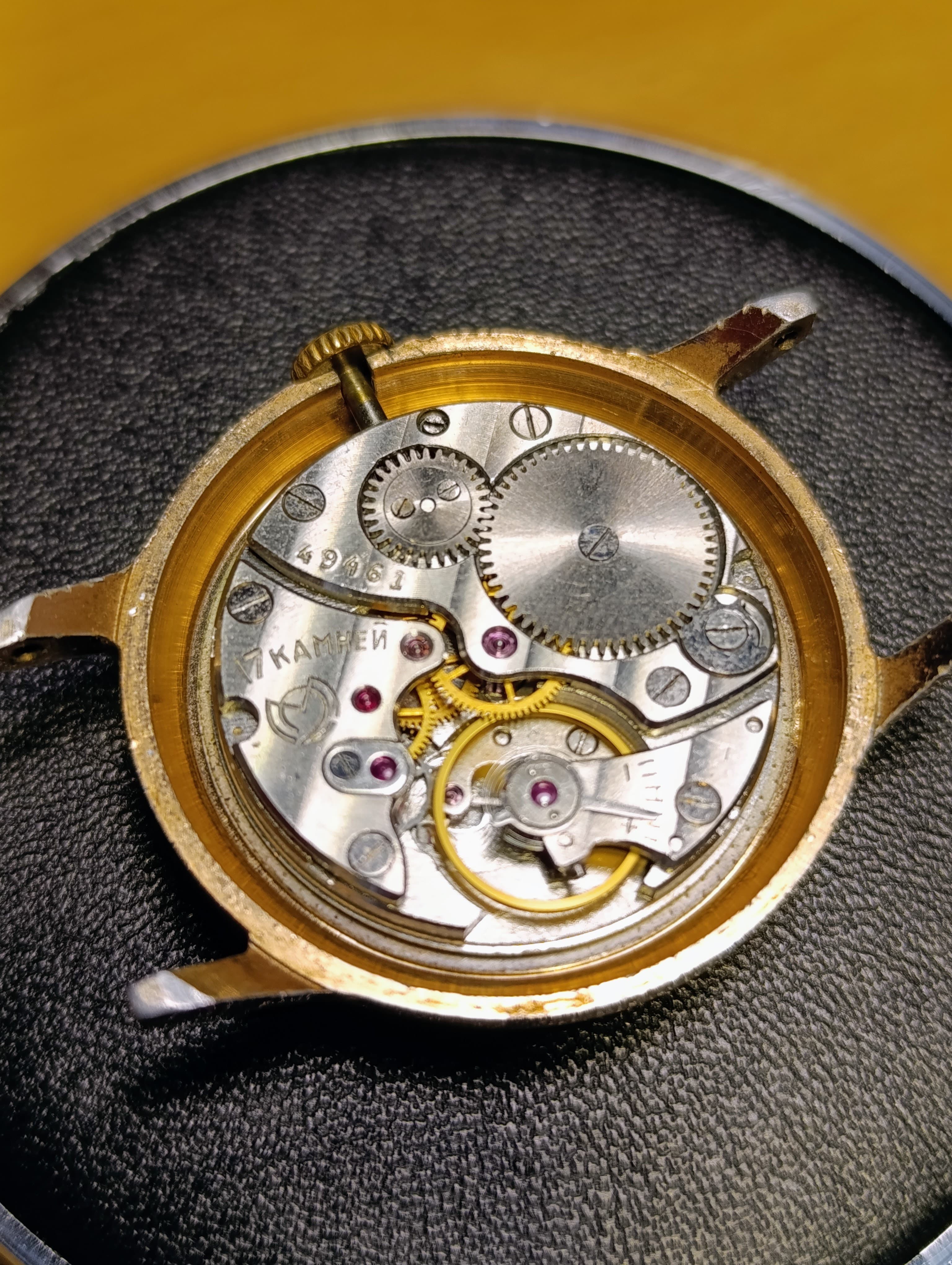 Soviet Watch Start Model: 99ЧН/1 Cal.: 2602 17 Jewels Second Moscow Watch Factory 1950s – thumbnail 3