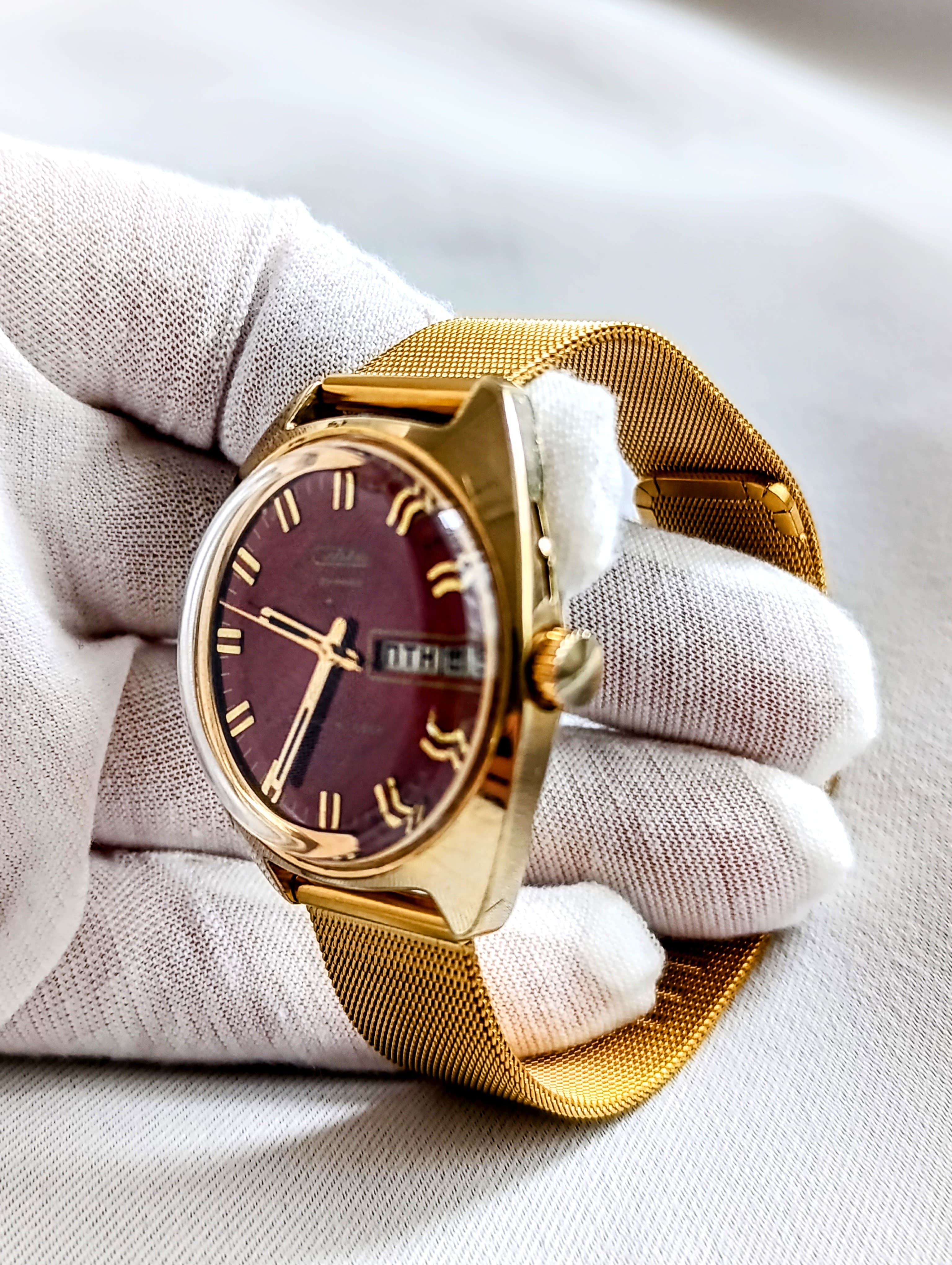 Soviet Watch Slava  Cal.: 2428 Original Soviet Wristwatch Made in USSR 1980s – thumbnail 9