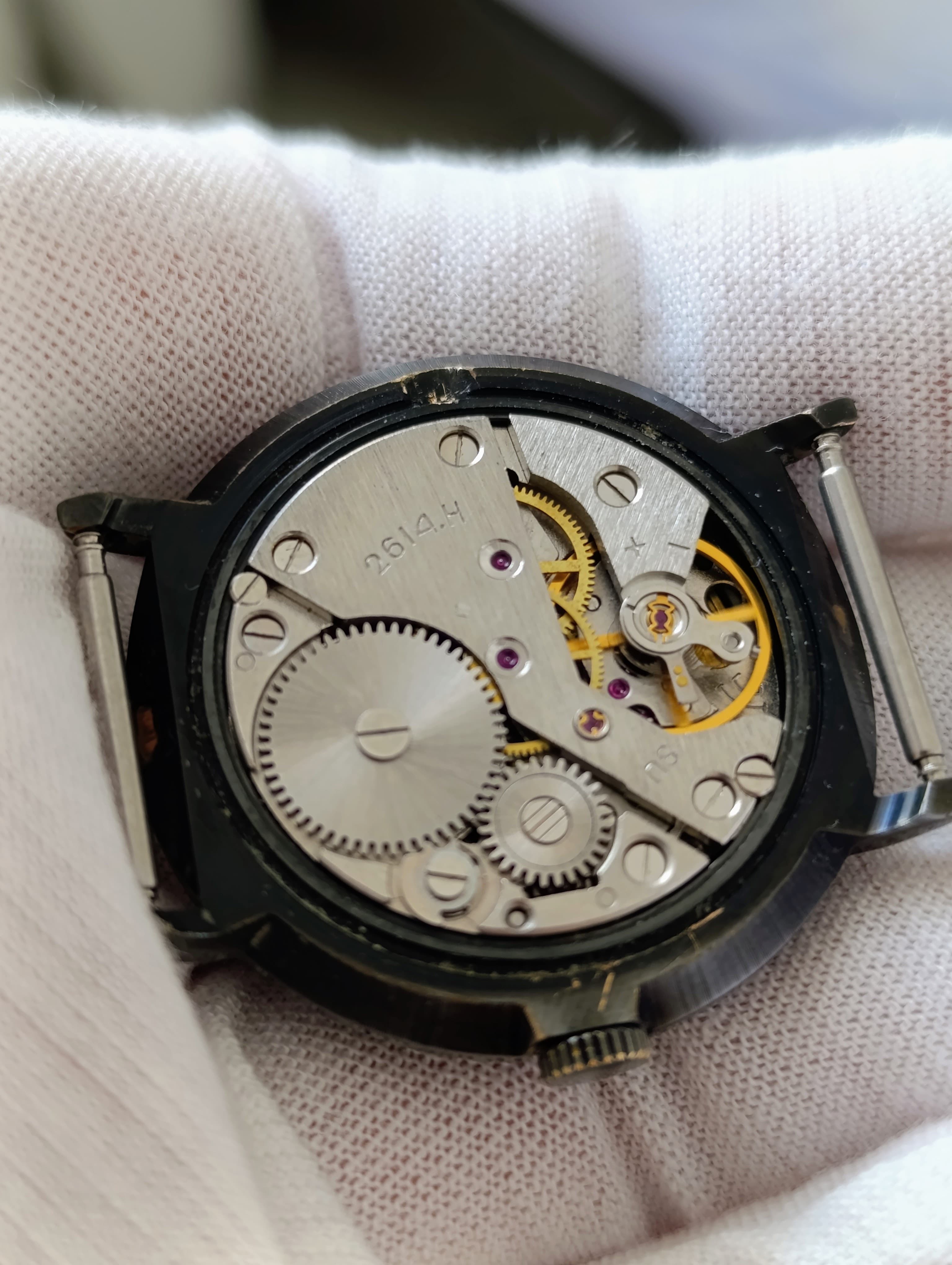 Raketa Black Prince Watch - Vintage Soviet Era Men's Wristwatch – thumbnail 9