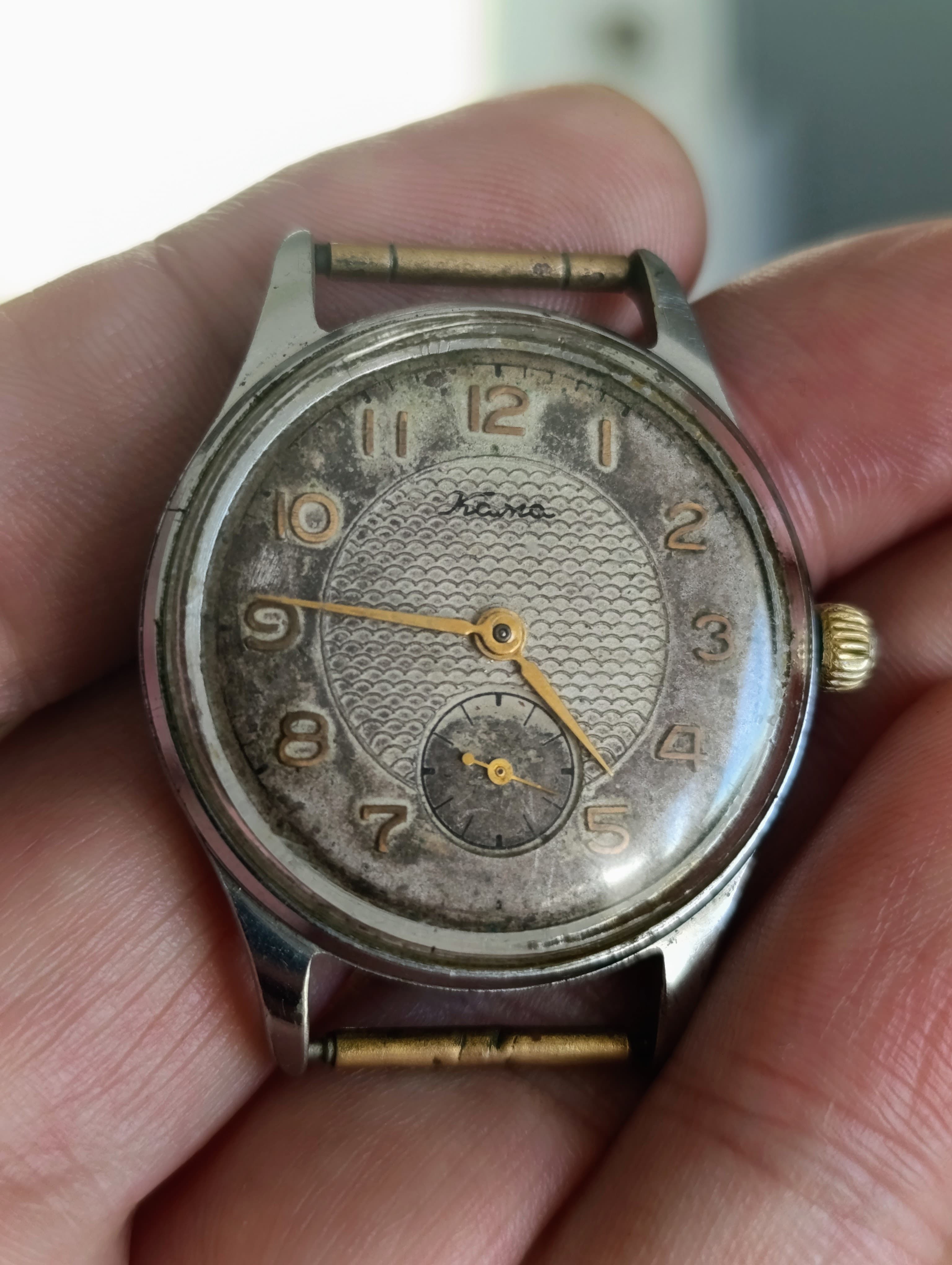 Rare 1957 CHCHZ Kama Watch from USSR, 17 Jewel Chistopol – thumbnail 1