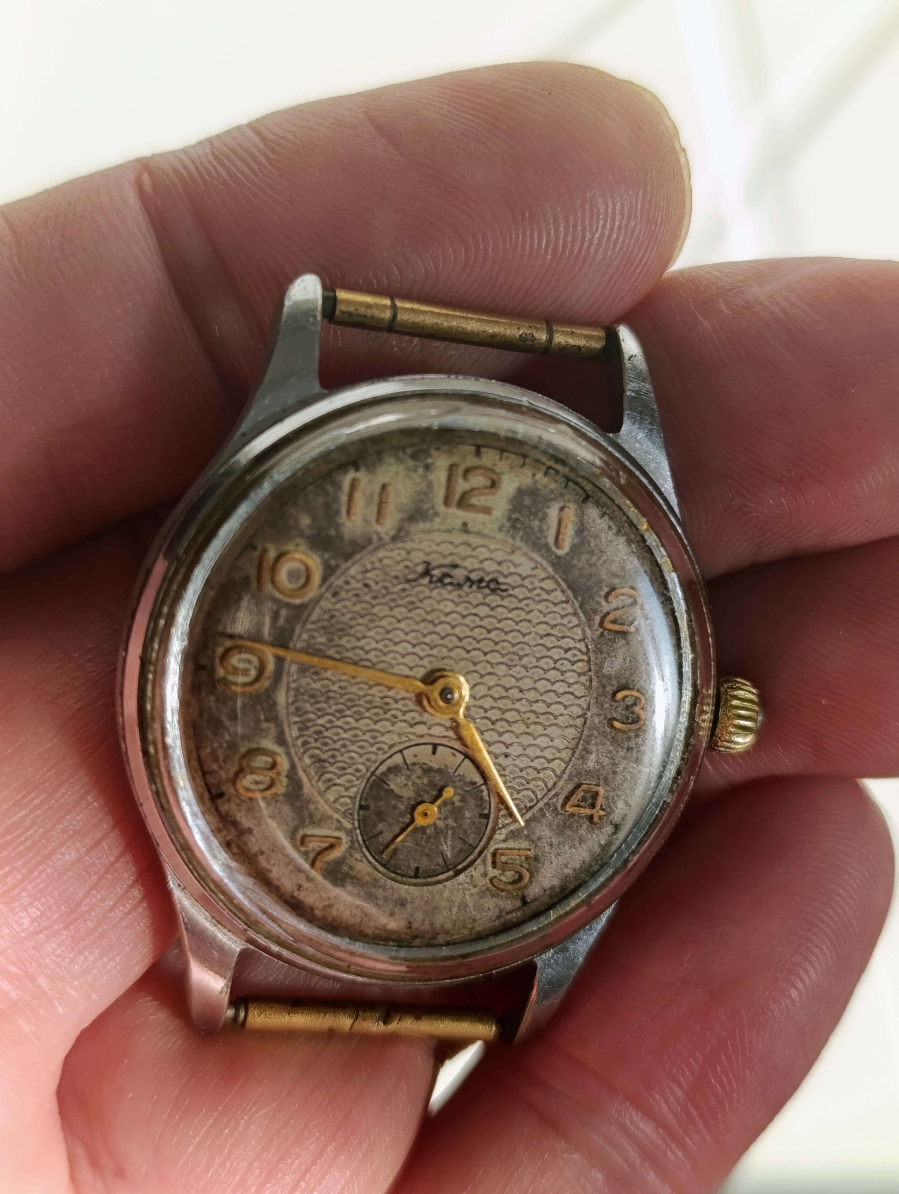 Rare 1957 CHCHZ Kama Watch from USSR, 17 Jewel Chistopol – thumbnail 2