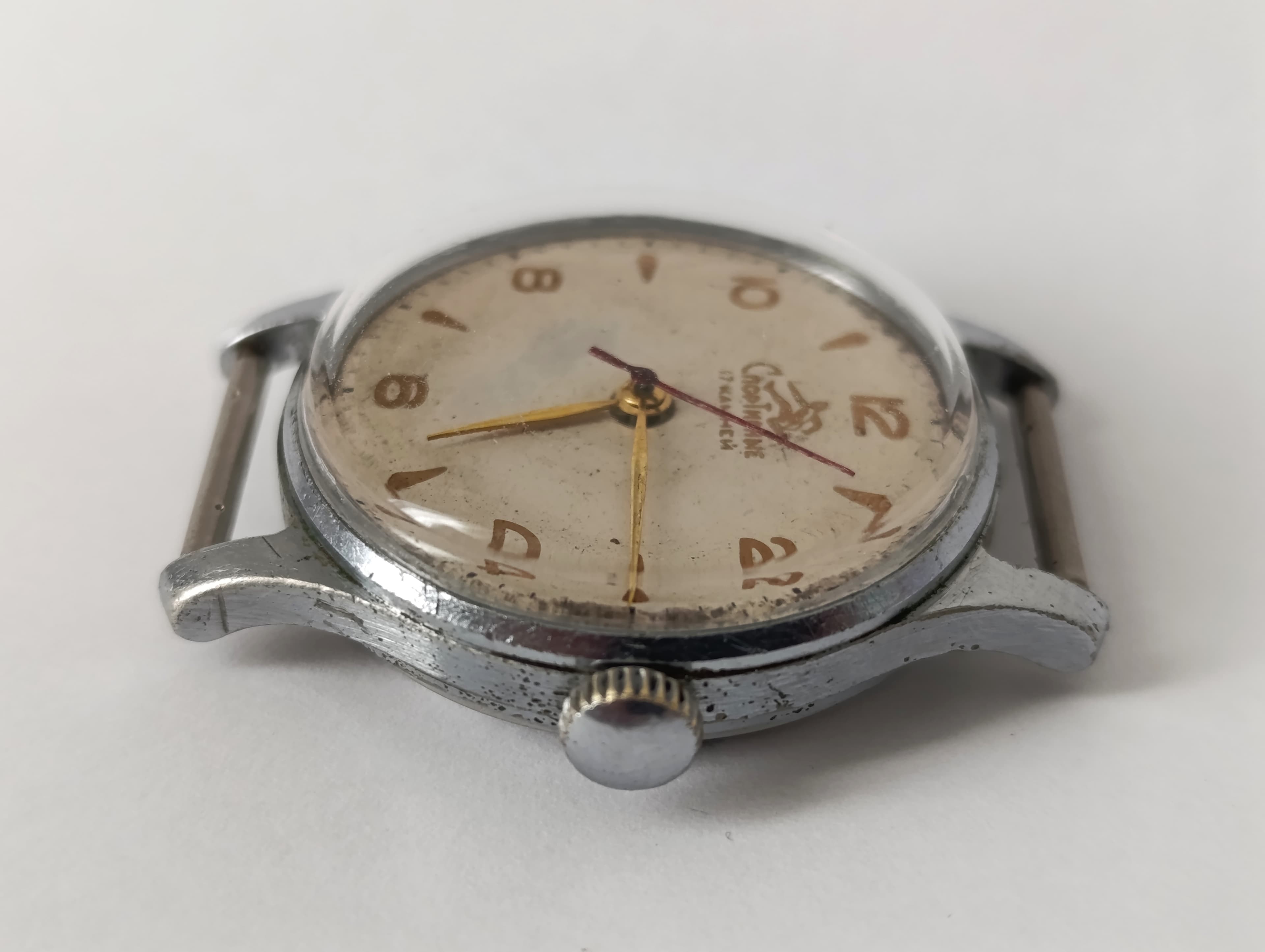 Rare Soviet Era Sports Watch - Authentic Collectible Timepiece from USSR – thumbnail 9
