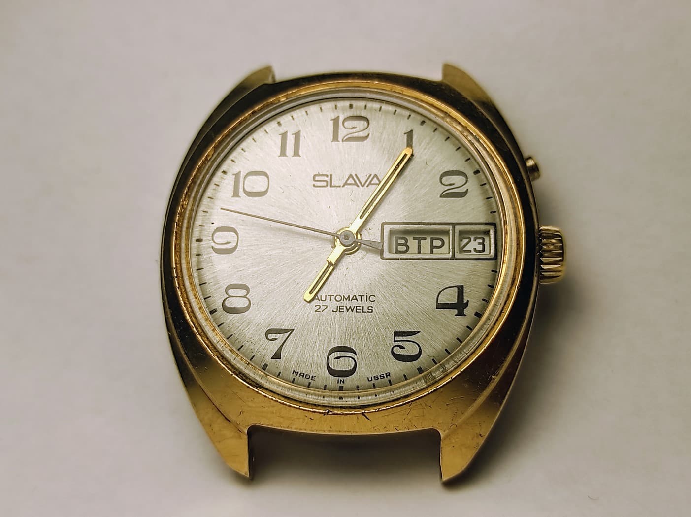 Slava Cal. 2427 Soviet Watch with Dual Calendar and Auto-Winding – thumbnail 1