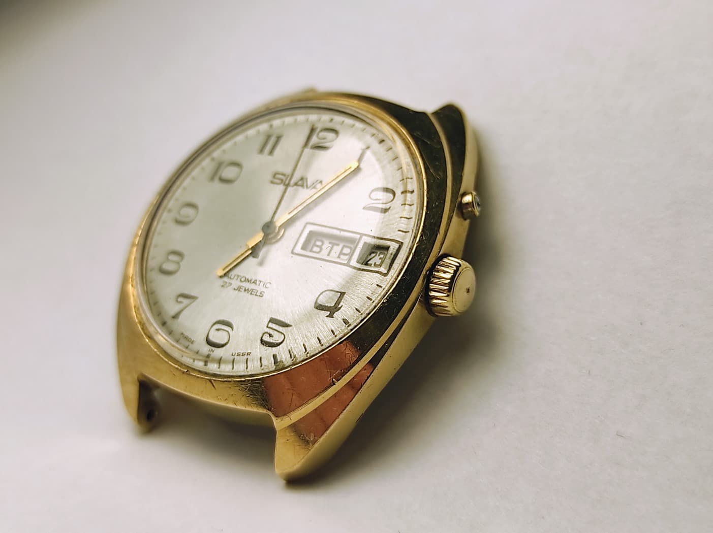 Slava Cal. 2427 Soviet Watch with Dual Calendar and Auto-Winding – thumbnail 2