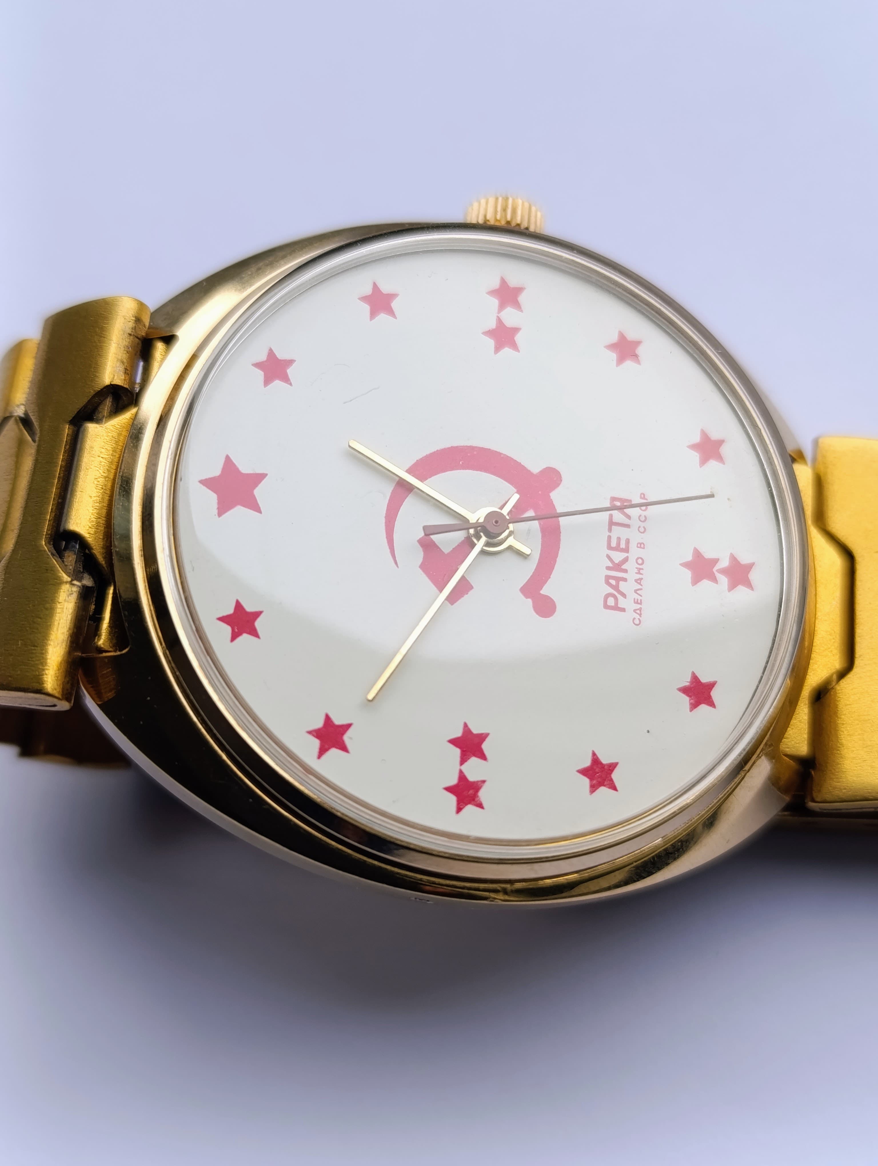Raketa Watch Hammer and Sickle Caliber 2609.HA Collectible Soviet Wristwatch – thumbnail 5
