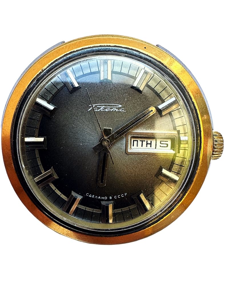 Watch Raketa Puck, Cheburashka Original Soviet Watch 80s – thumbnail 6