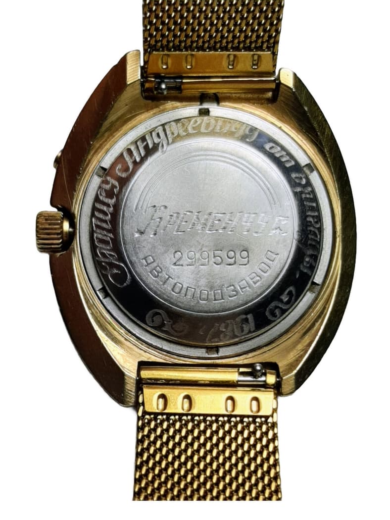 Slava Asymmetry Original Soviet Wristwatch Cal. 2427 Very Rare Soviet Watch – thumbnail 12