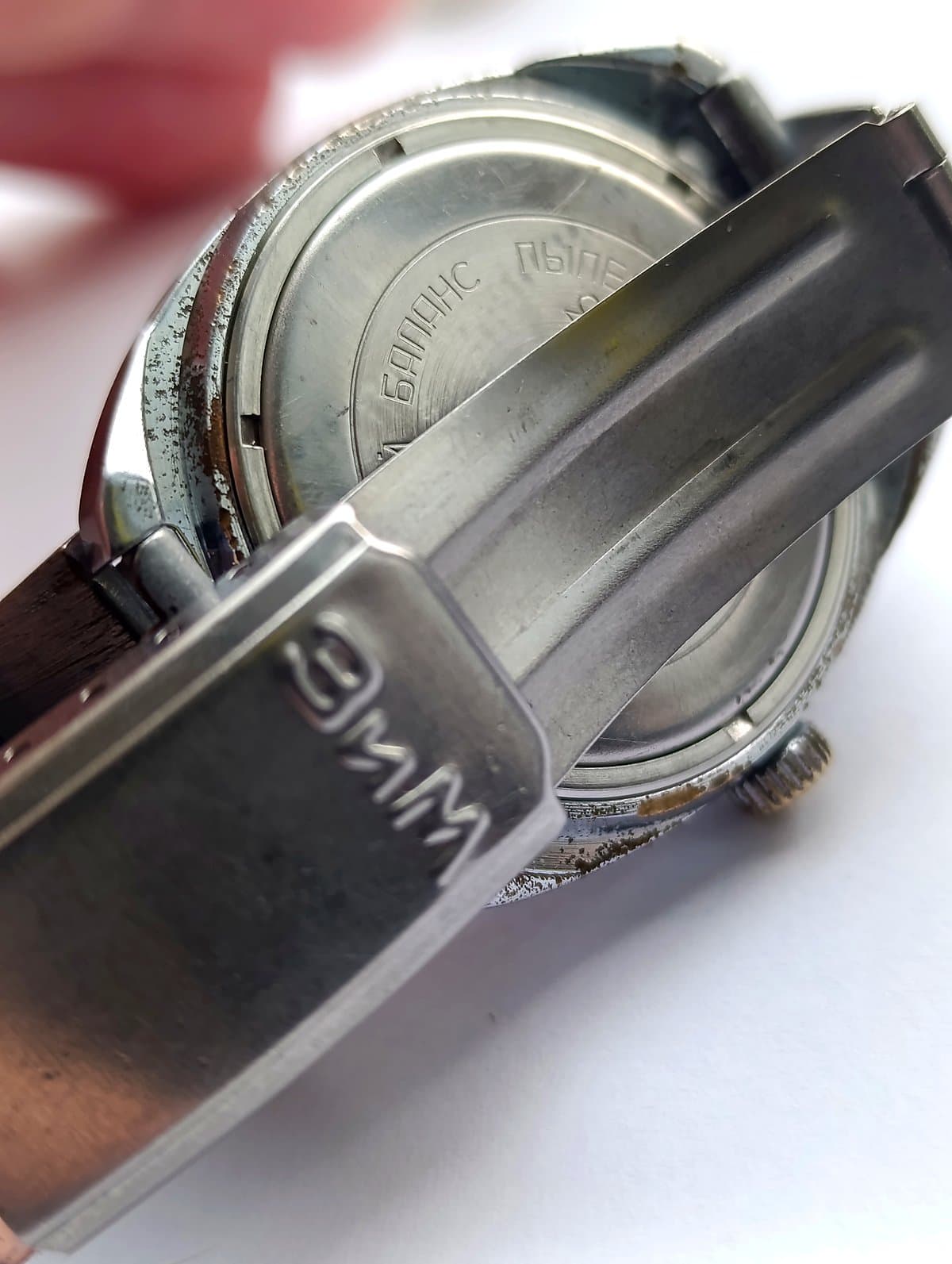 Vintage Soviet Watch Slava Cal 2428 26 jewels Made in USSR 2 Moscow Watch Factory – thumbnail 12