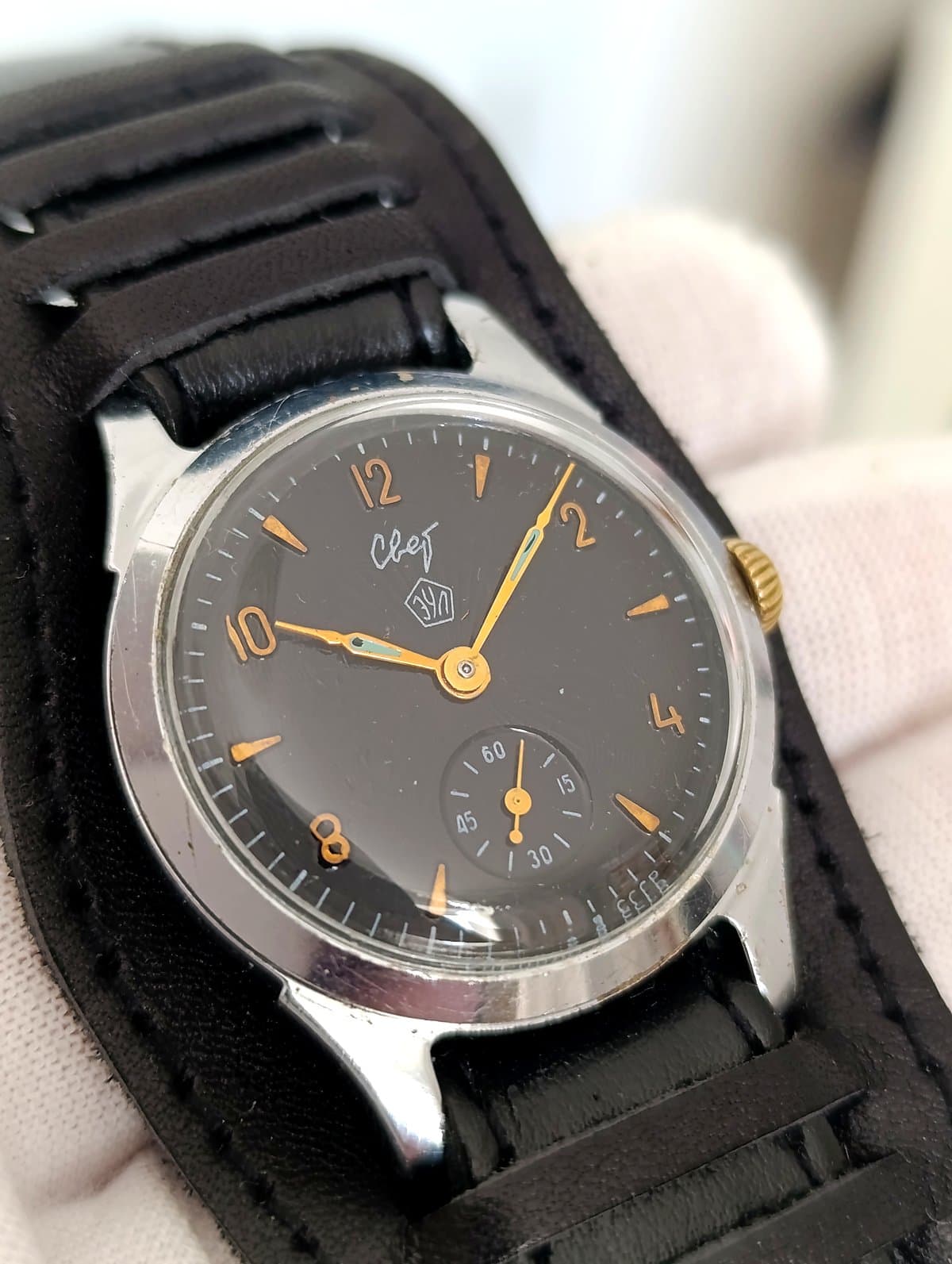 Vintage Soviet Watch Svet Cal. 2603 16 Jewels Leningrad Electric Clock Factory  – thumbnail 5